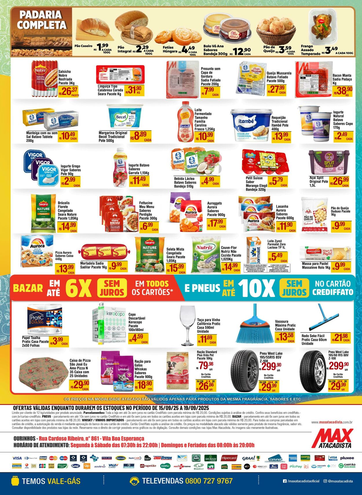 Folheto Max Atacadista 15.09.2025 - 20.09.2025