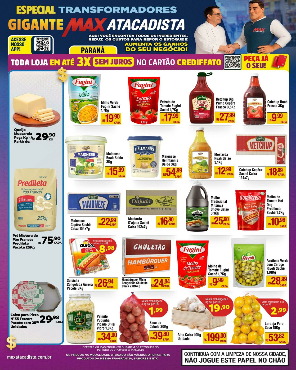 Folheto Max Atacadista 01.09.2025 - 06.09.2025