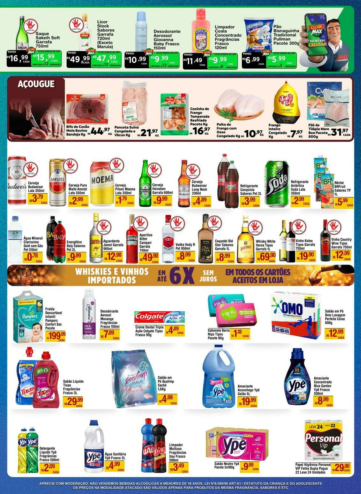 Folheto Max Atacadista 04.08.2025 - 09.08.2025