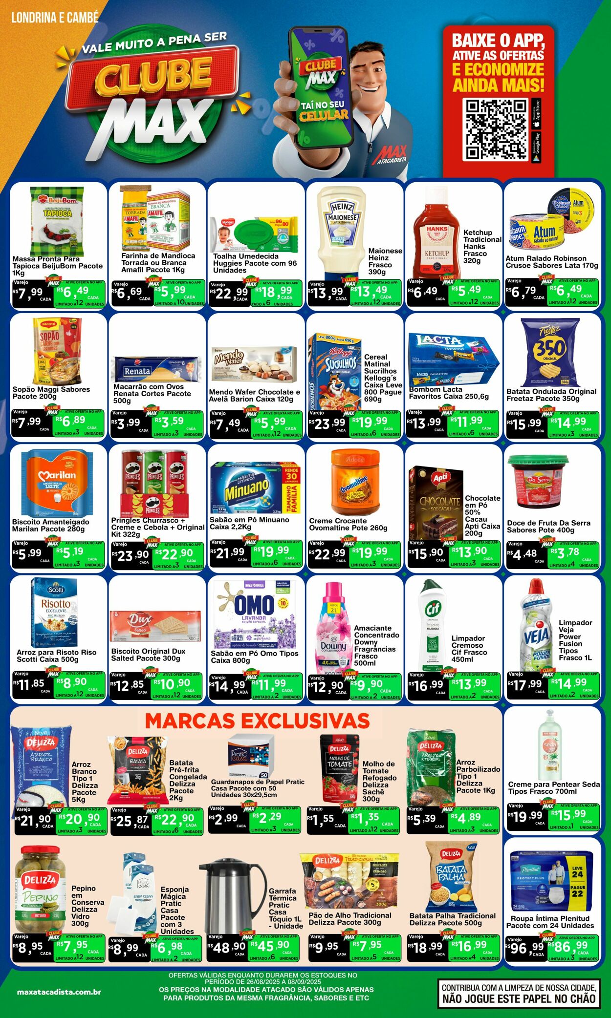 Folheto Max Atacadista 25.08.2025 - 30.08.2025