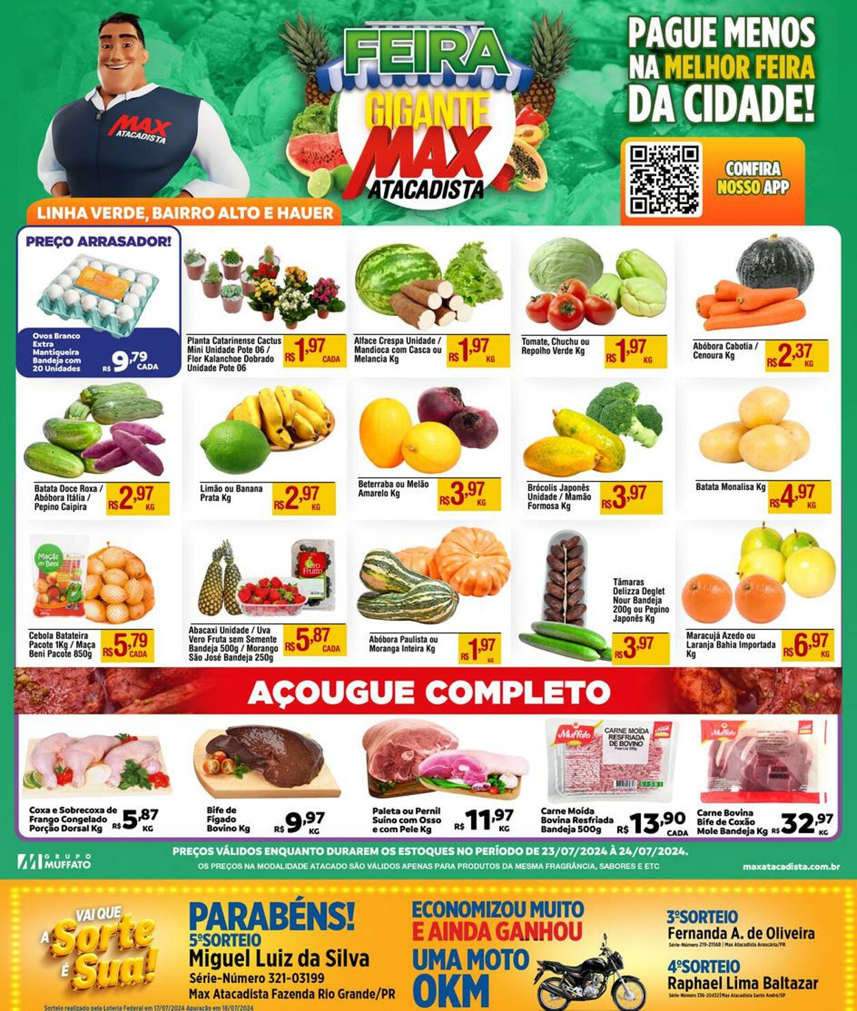 Folheto Max Atacadista 22.07.2024 - 27.07.2024