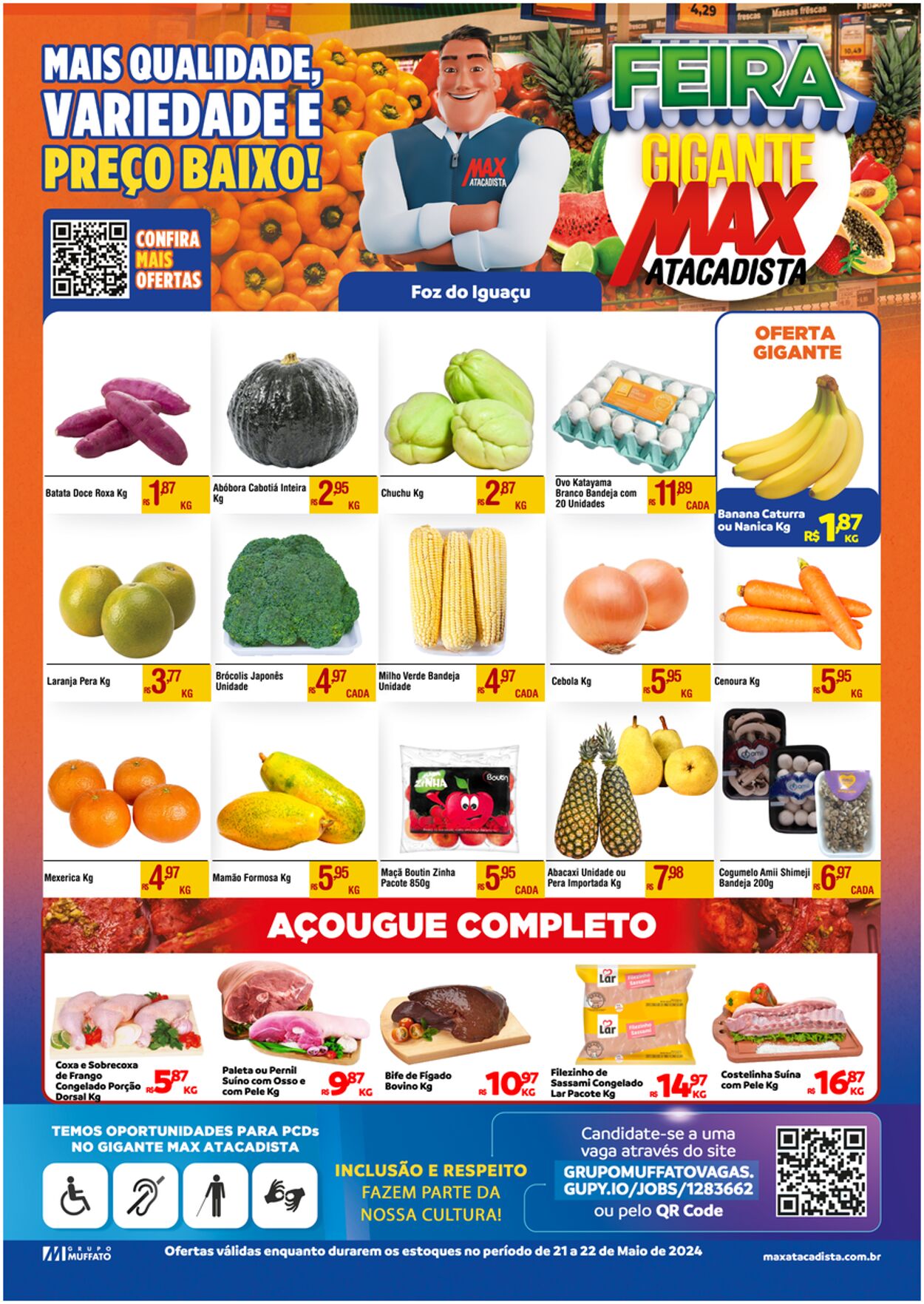 Folheto Max Atacadista 20.05.2024 - 25.05.2024