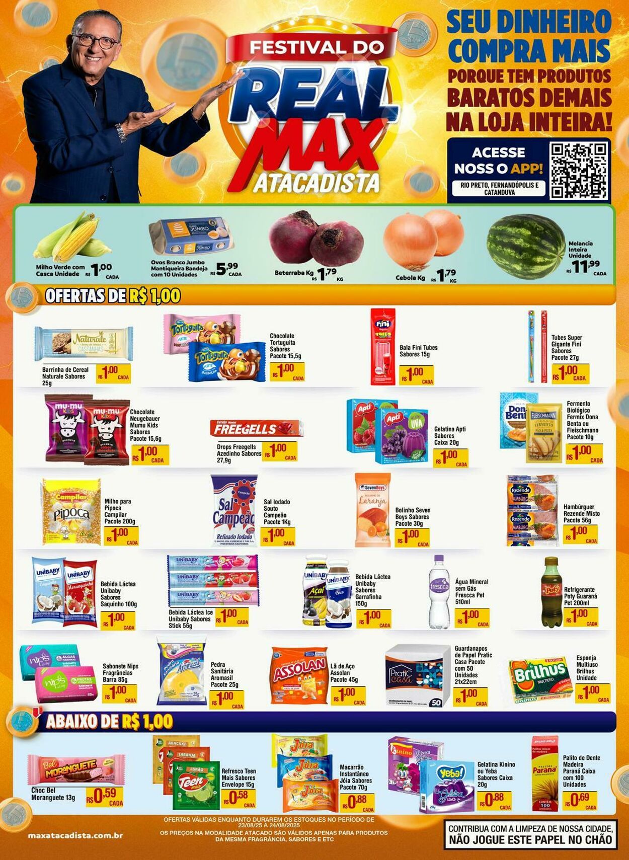 Folheto Max Atacadista 18.08.2025 - 23.08.2025
