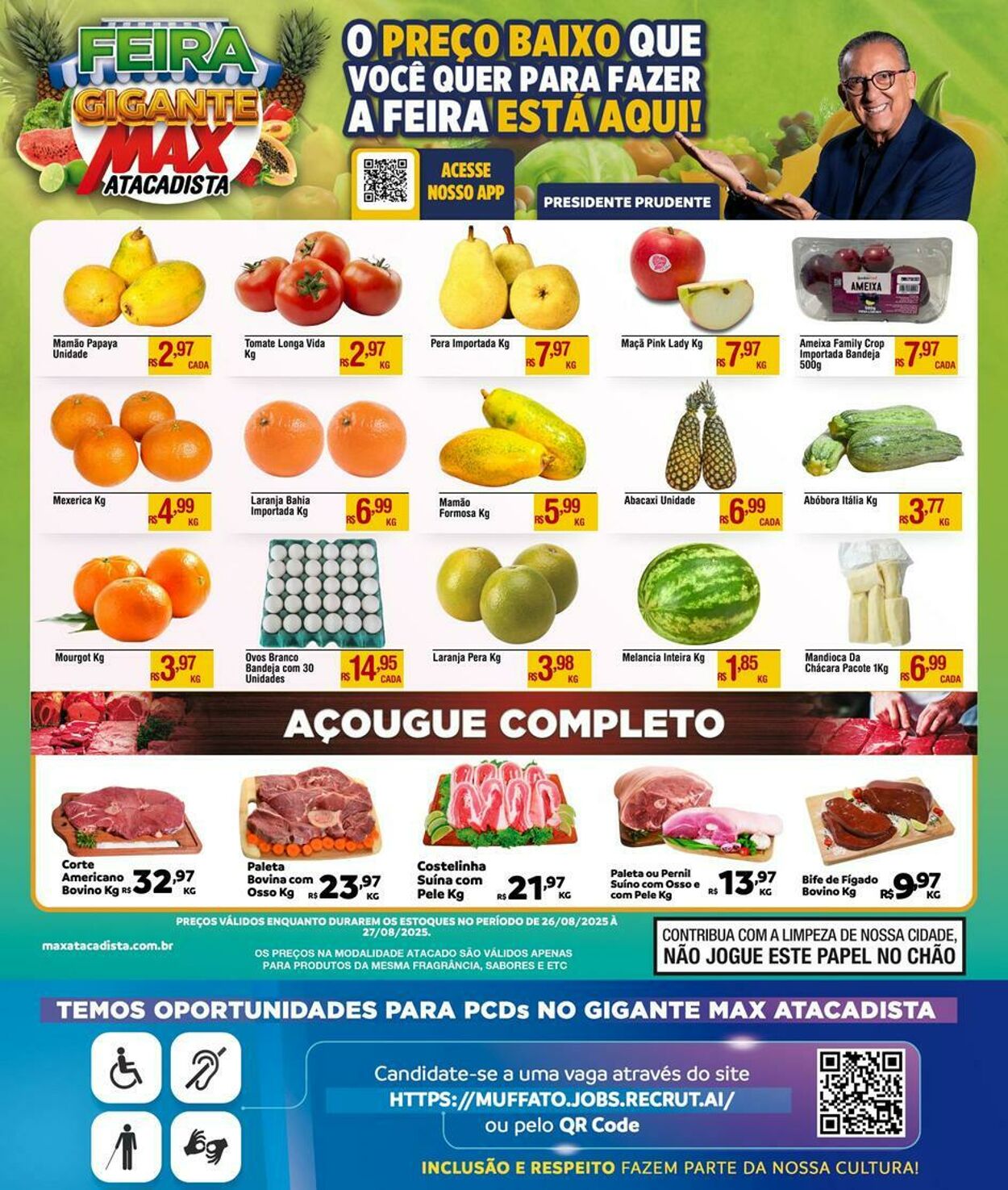 Folheto Max Atacadista 25.08.2025 - 30.08.2025