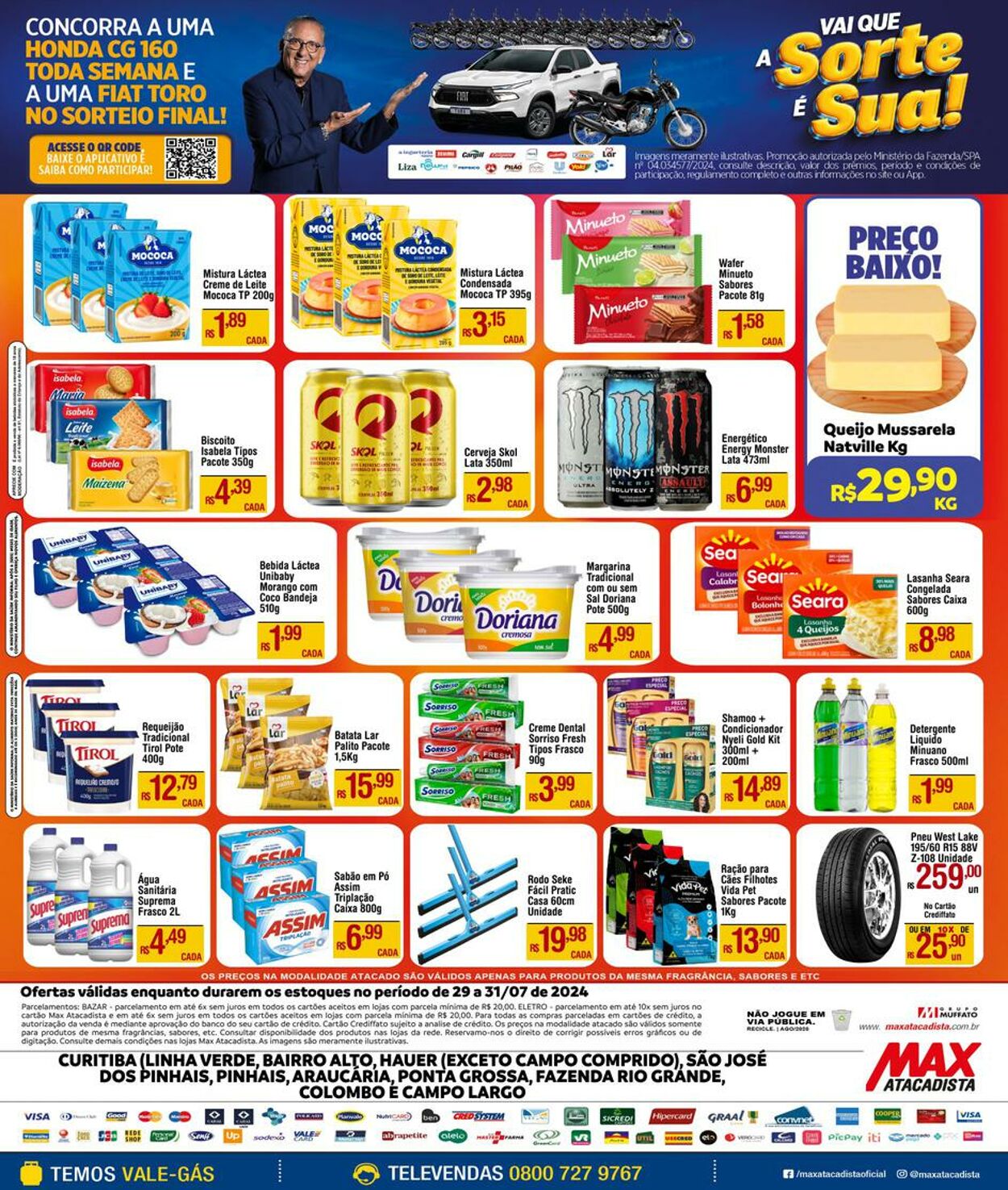 Folheto Max Atacadista 29.07.2024 - 03.08.2024