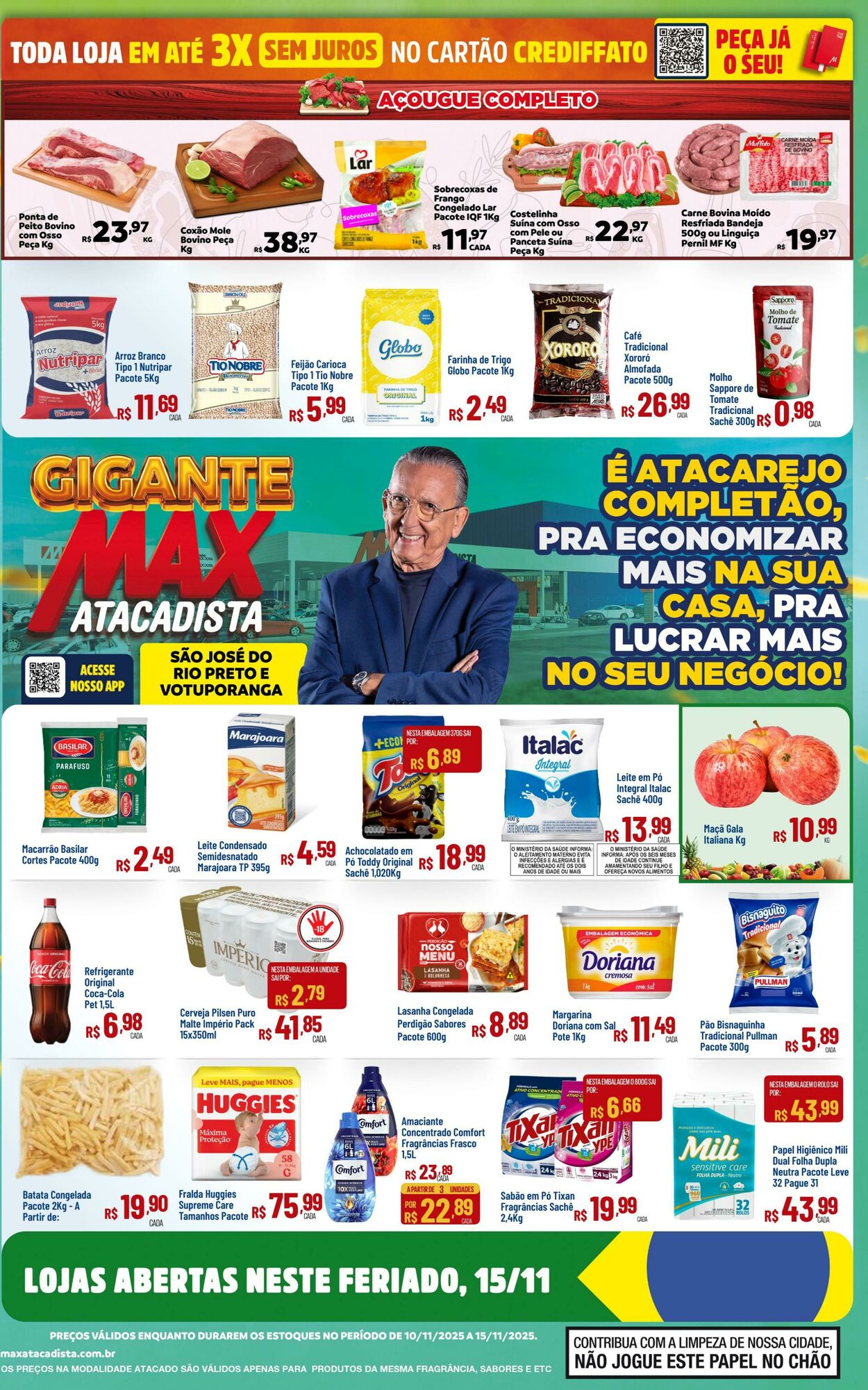 Folheto Max Atacadista 10.11.2025 - 15.11.2025