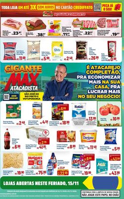 Folheto Max Atacadista 10.11.2025 - 15.11.2025