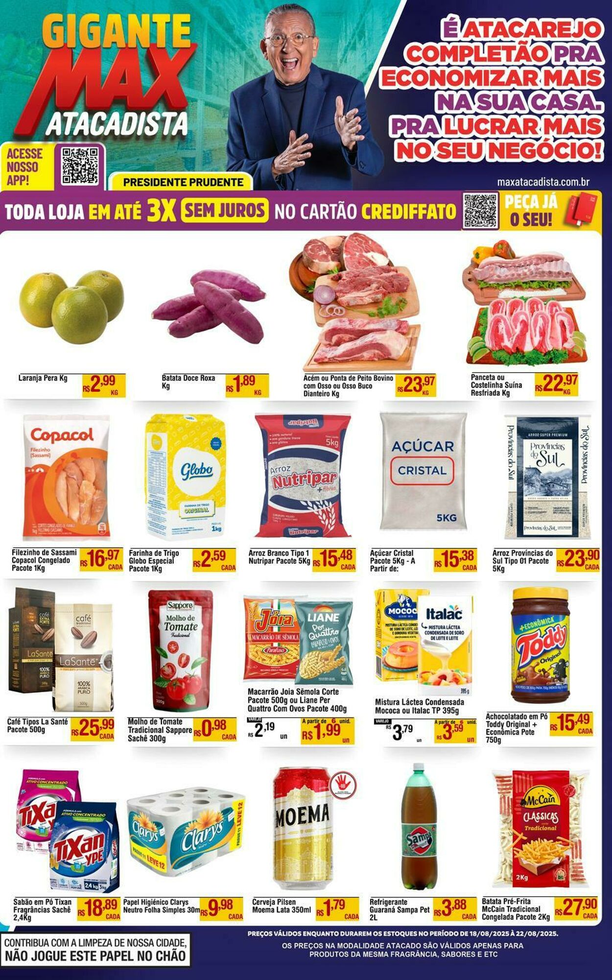 Folheto Max Atacadista 18.08.2025 - 23.08.2025