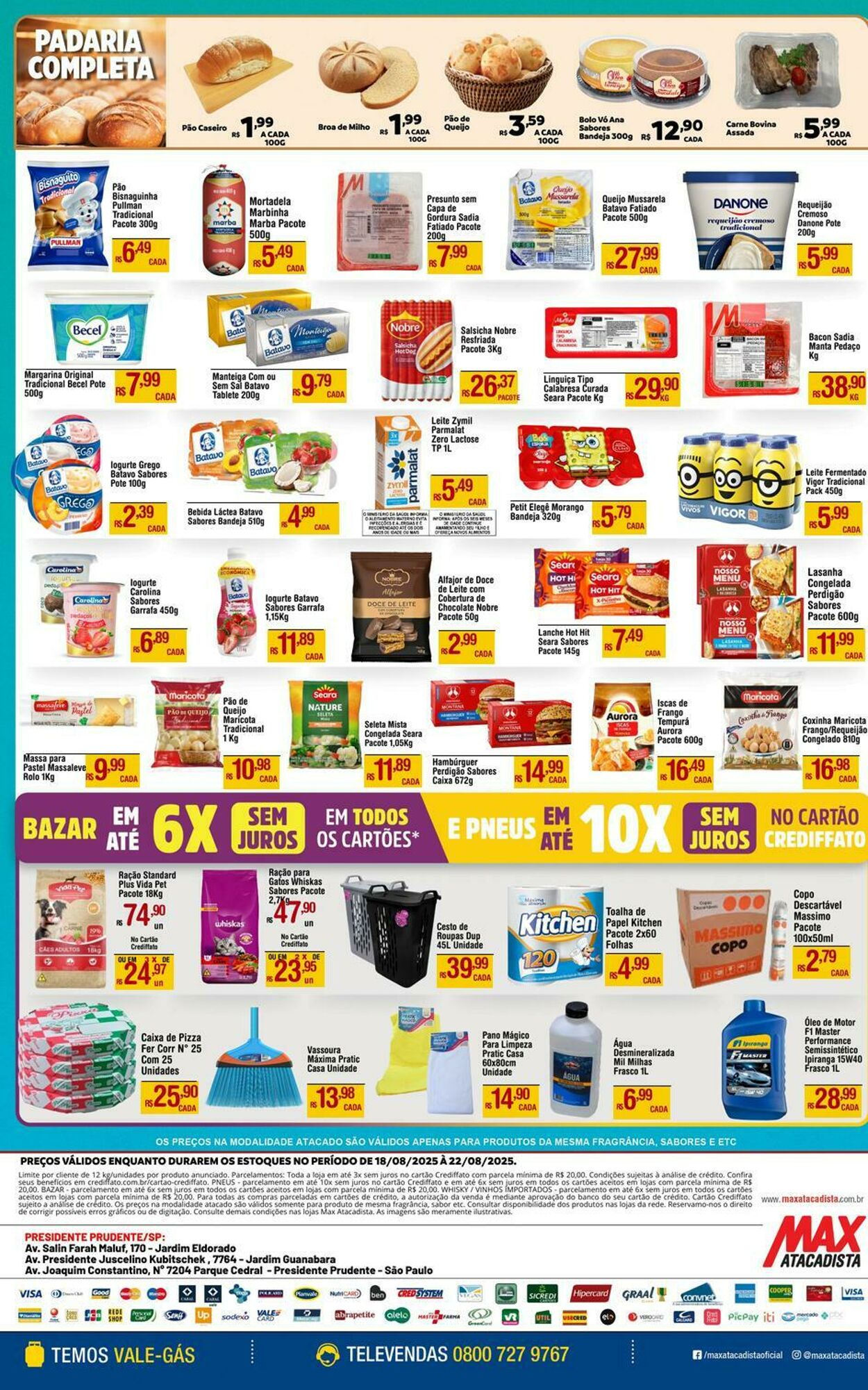 Folheto Max Atacadista 18.08.2025 - 23.08.2025