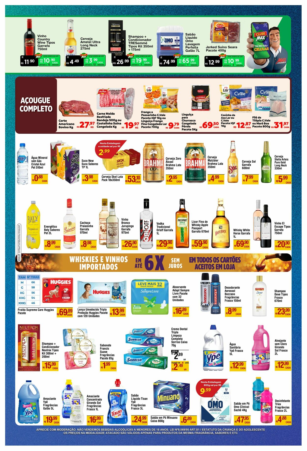 Folheto Max Atacadista 04.08.2025 - 09.08.2025