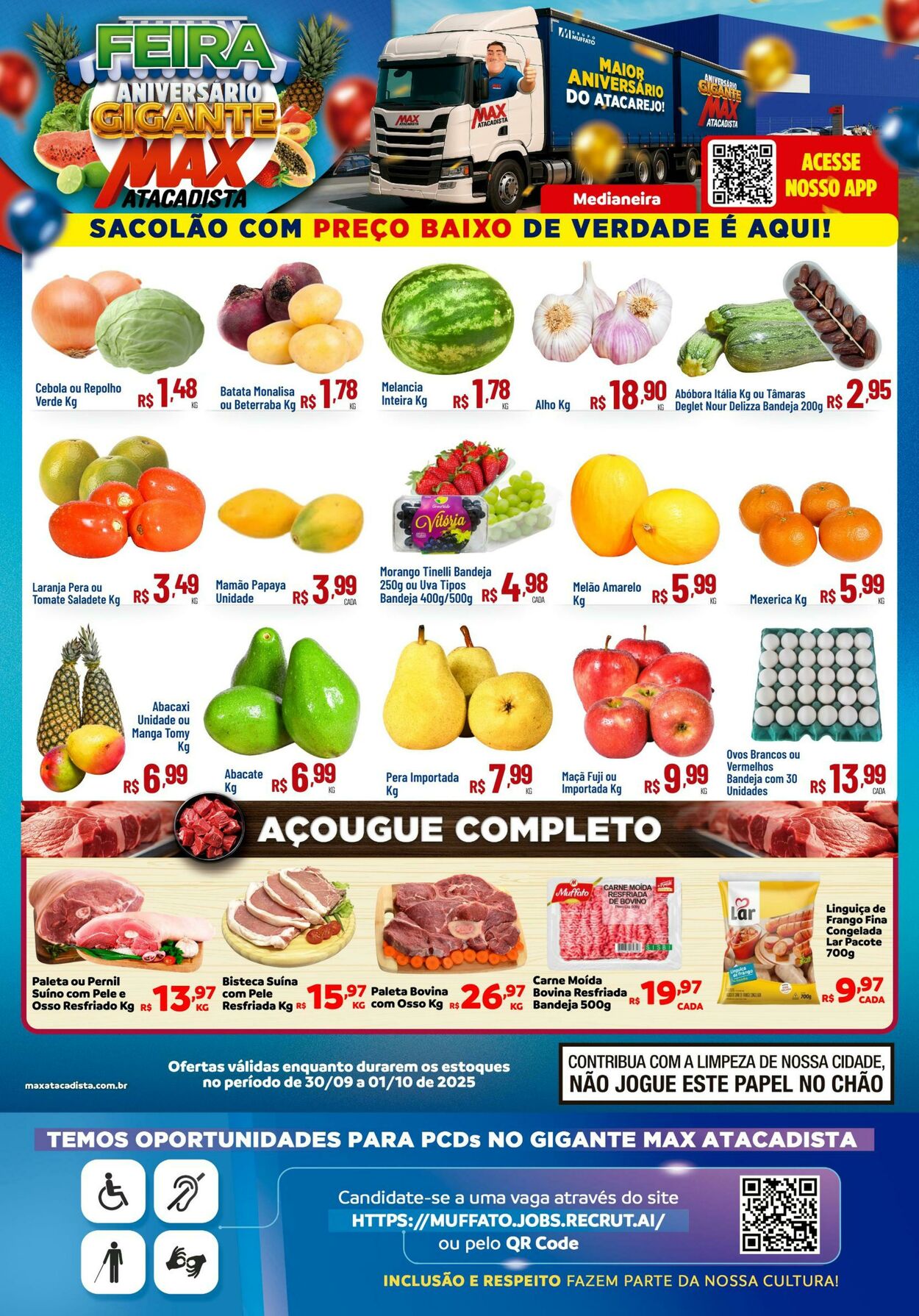 Folheto Max Atacadista 29.09.2025 - 04.10.2025