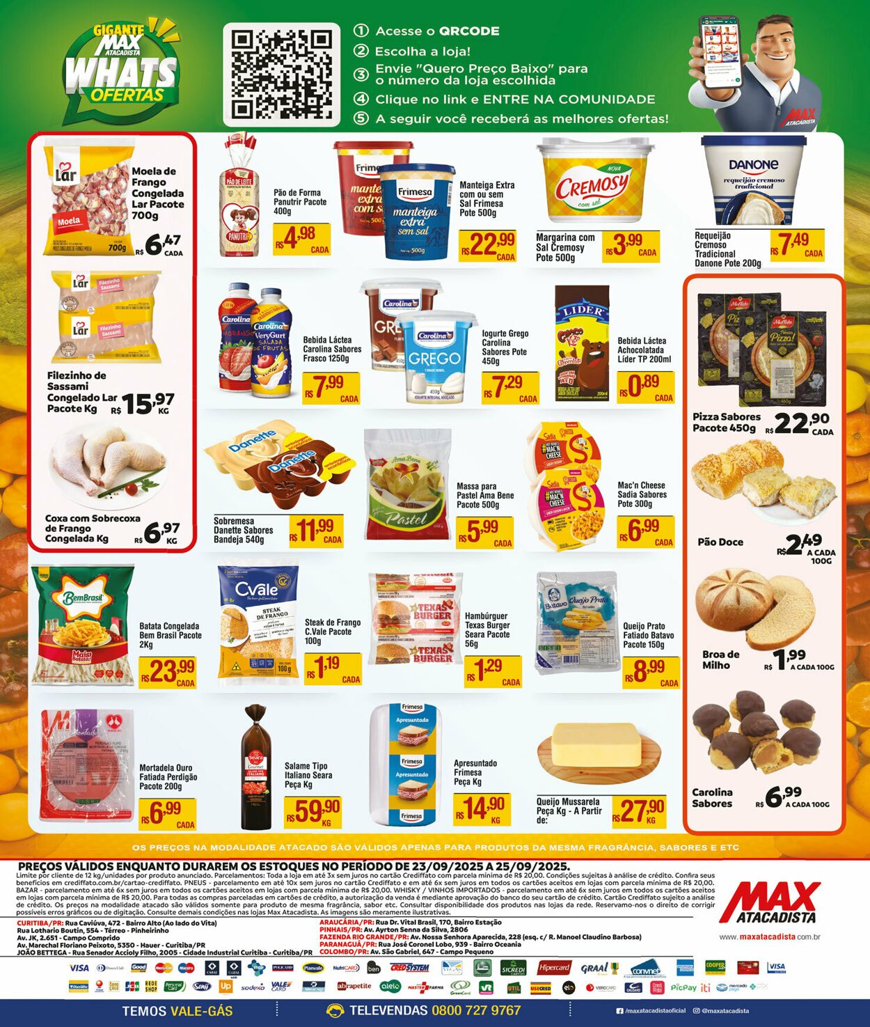 Folheto Max Atacadista 22.09.2025 - 27.09.2025