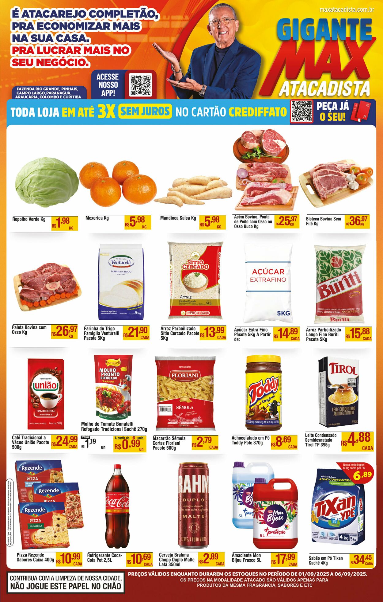 Folheto Max Atacadista 01.09.2025 - 06.09.2025