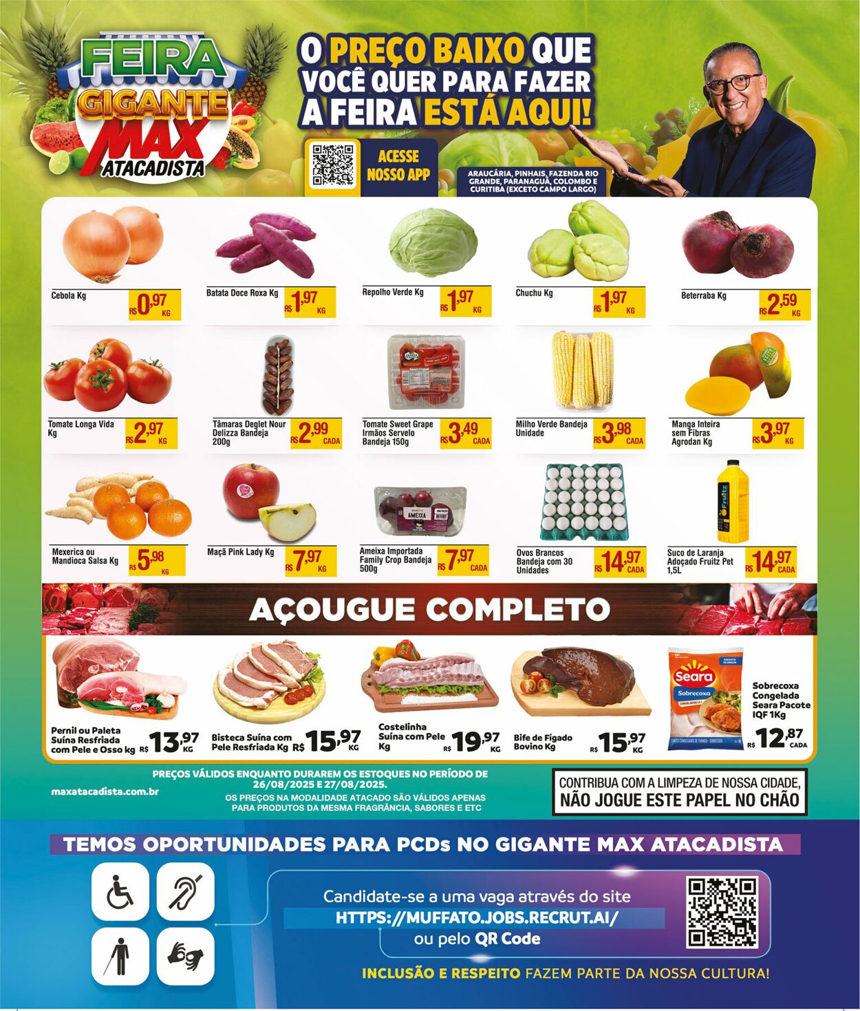 Folheto Max Atacadista 25.08.2025 - 30.08.2025