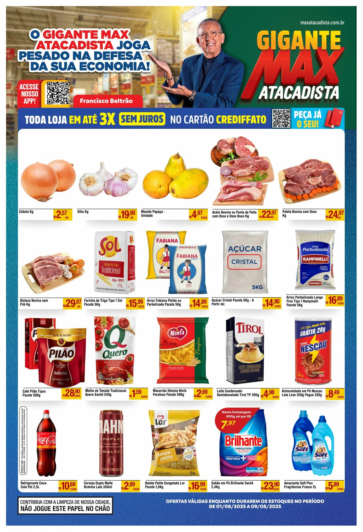 Folheto Max Atacadista 04.08.2025 - 09.08.2025
