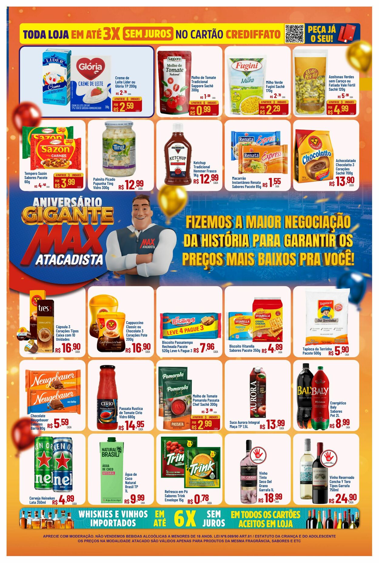 Folheto Max Atacadista 20.10.2025 - 25.10.2025