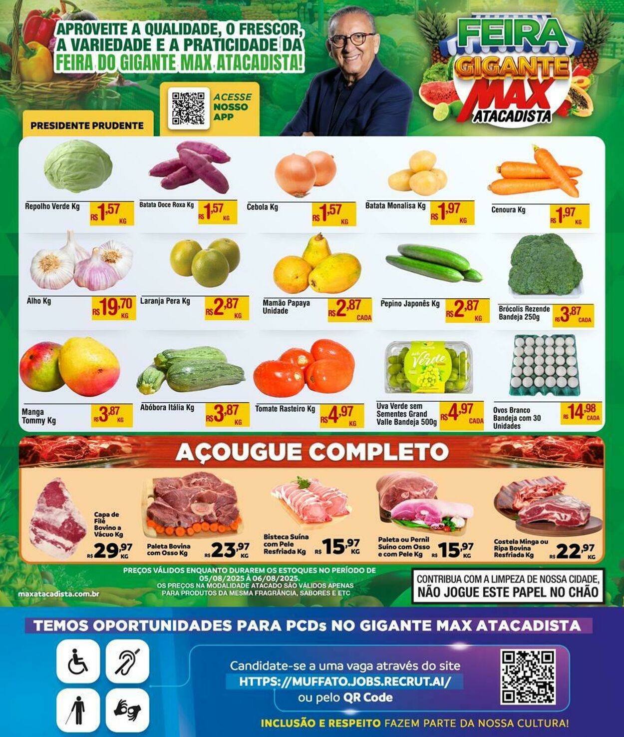 Folheto Max Atacadista 04.08.2025 - 09.08.2025