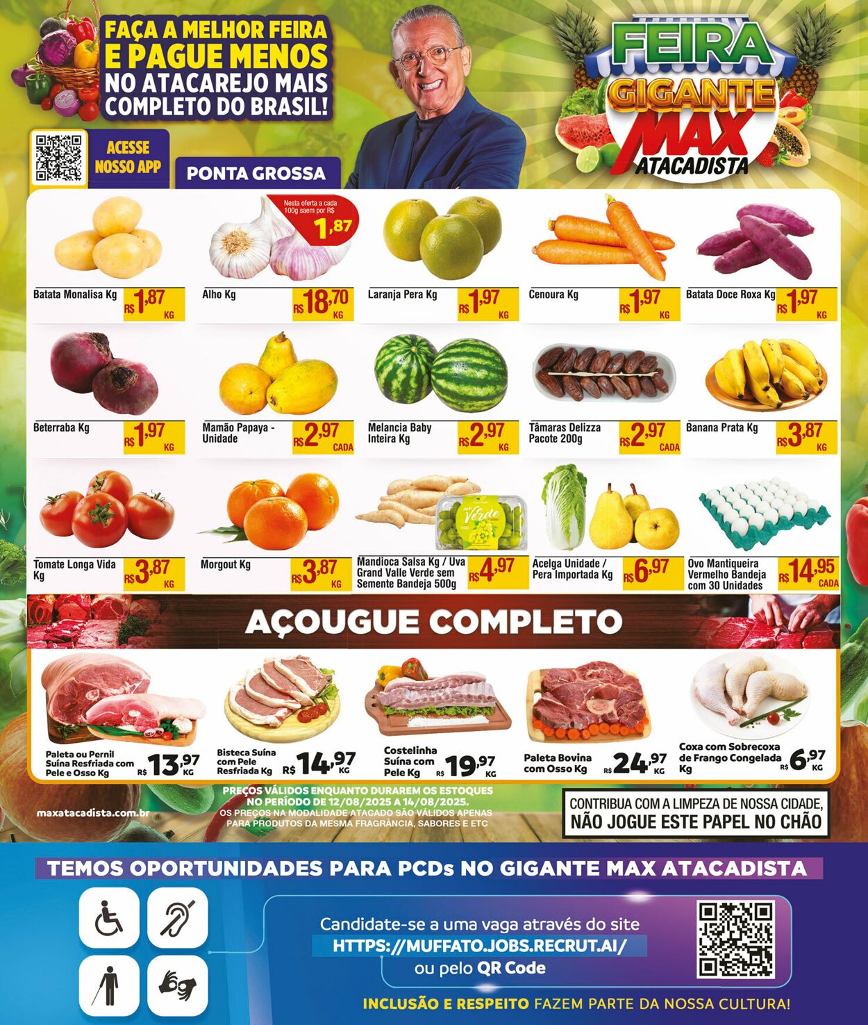 Folheto Max Atacadista 11.08.2025 - 16.08.2025