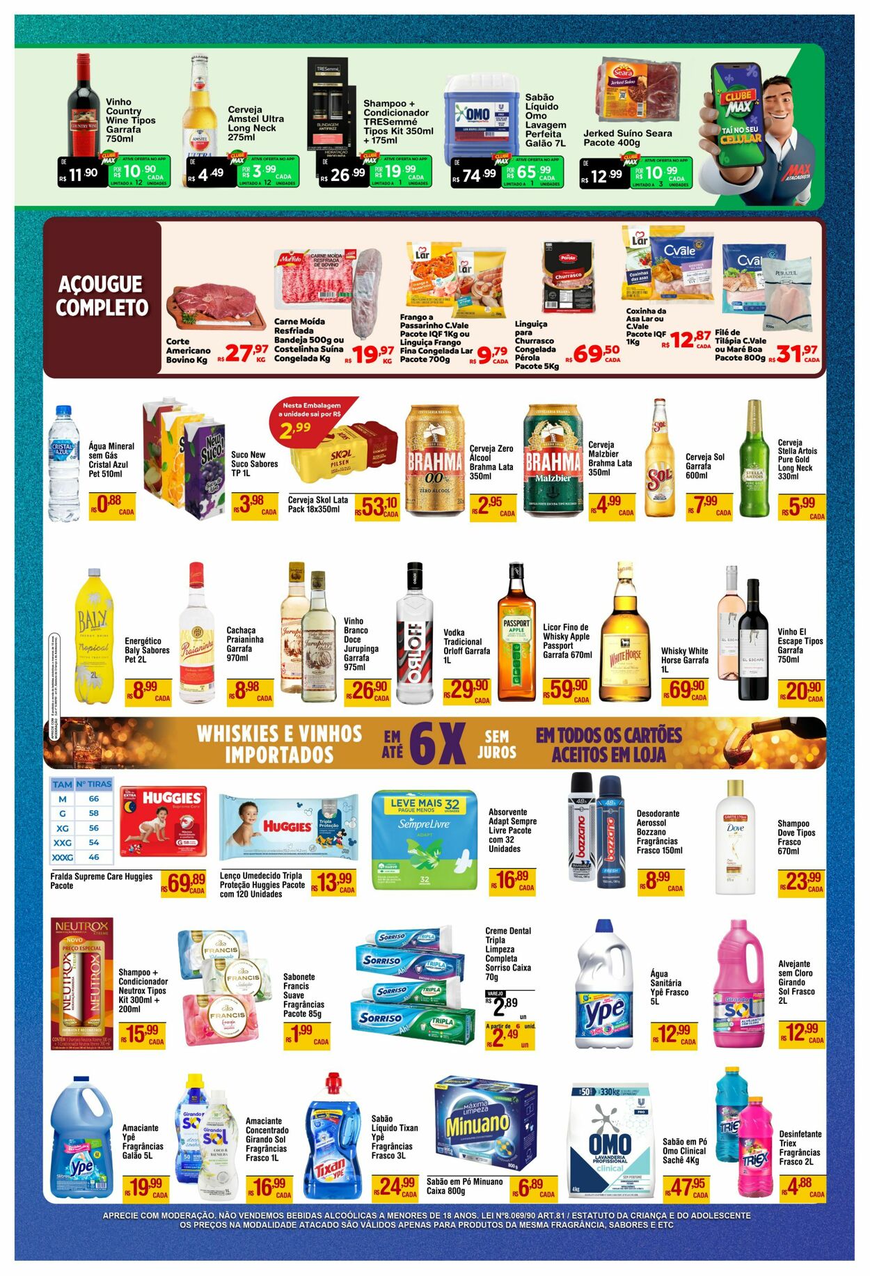 Folheto Max Atacadista 04.08.2025 - 09.08.2025