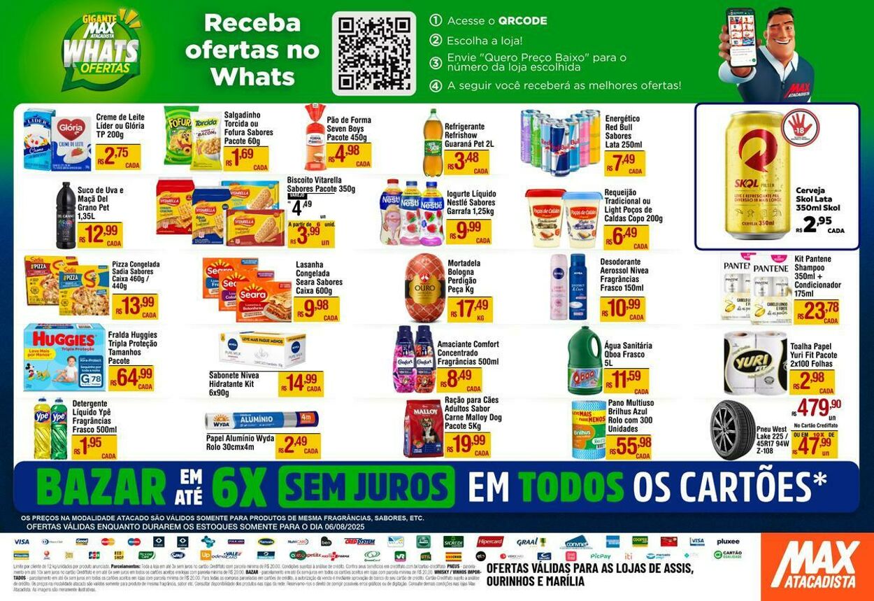 Folheto Max Atacadista 04.08.2025 - 09.08.2025