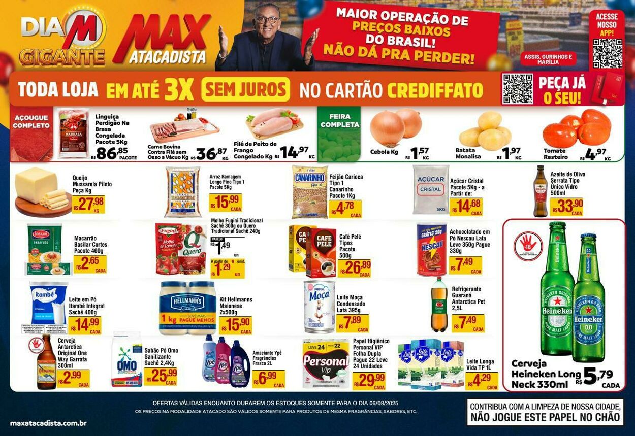 Folheto Max Atacadista 04.08.2025 - 09.08.2025