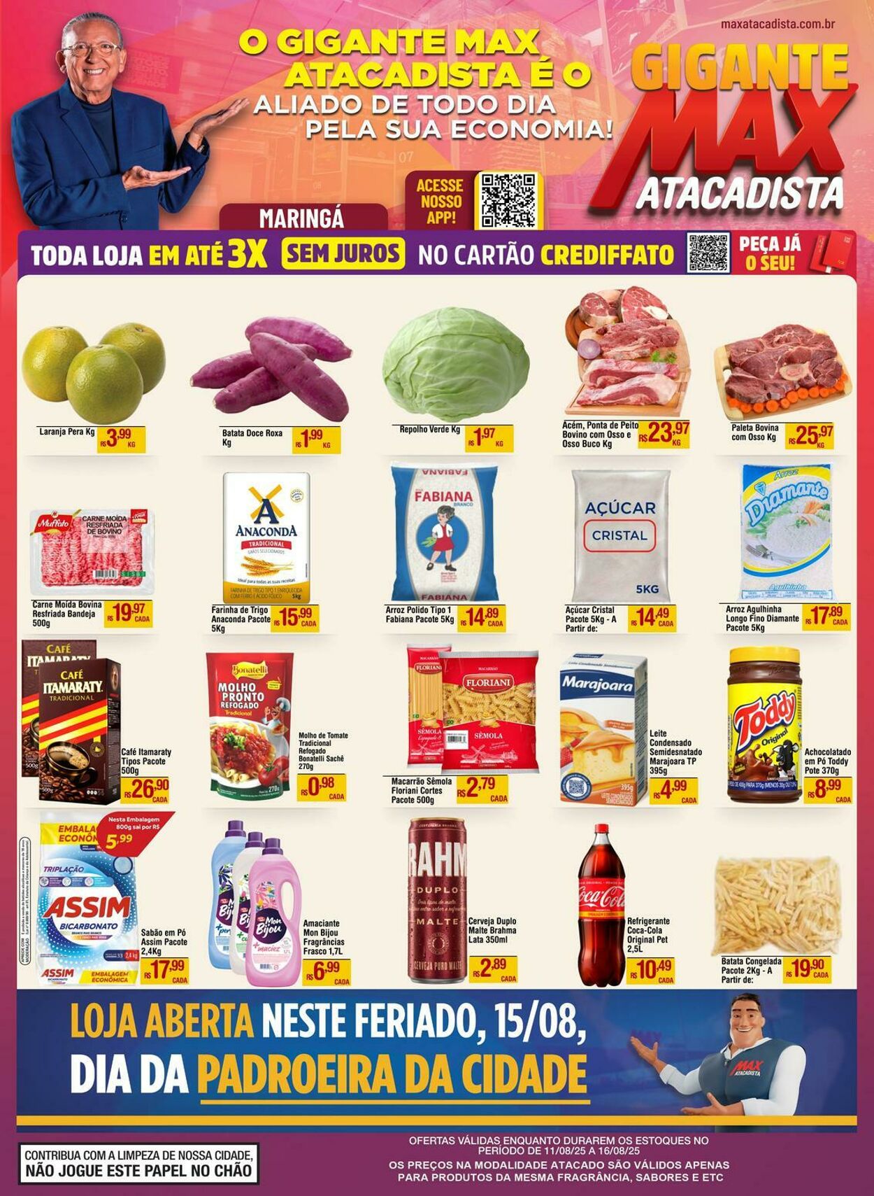 Folheto Max Atacadista 11.08.2025 - 16.08.2025