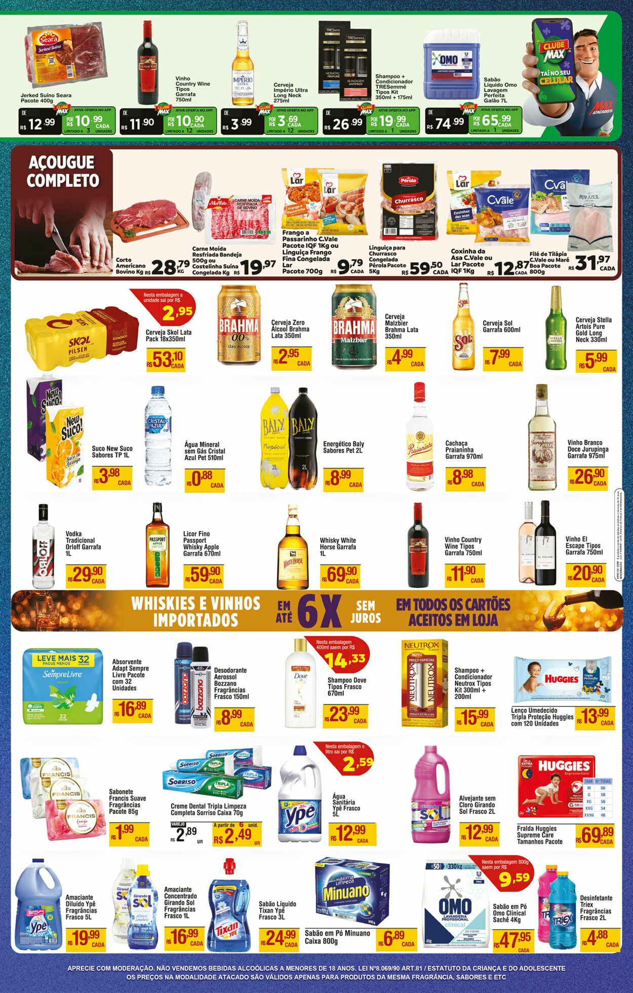 Folheto Max Atacadista 04.08.2025 - 09.08.2025