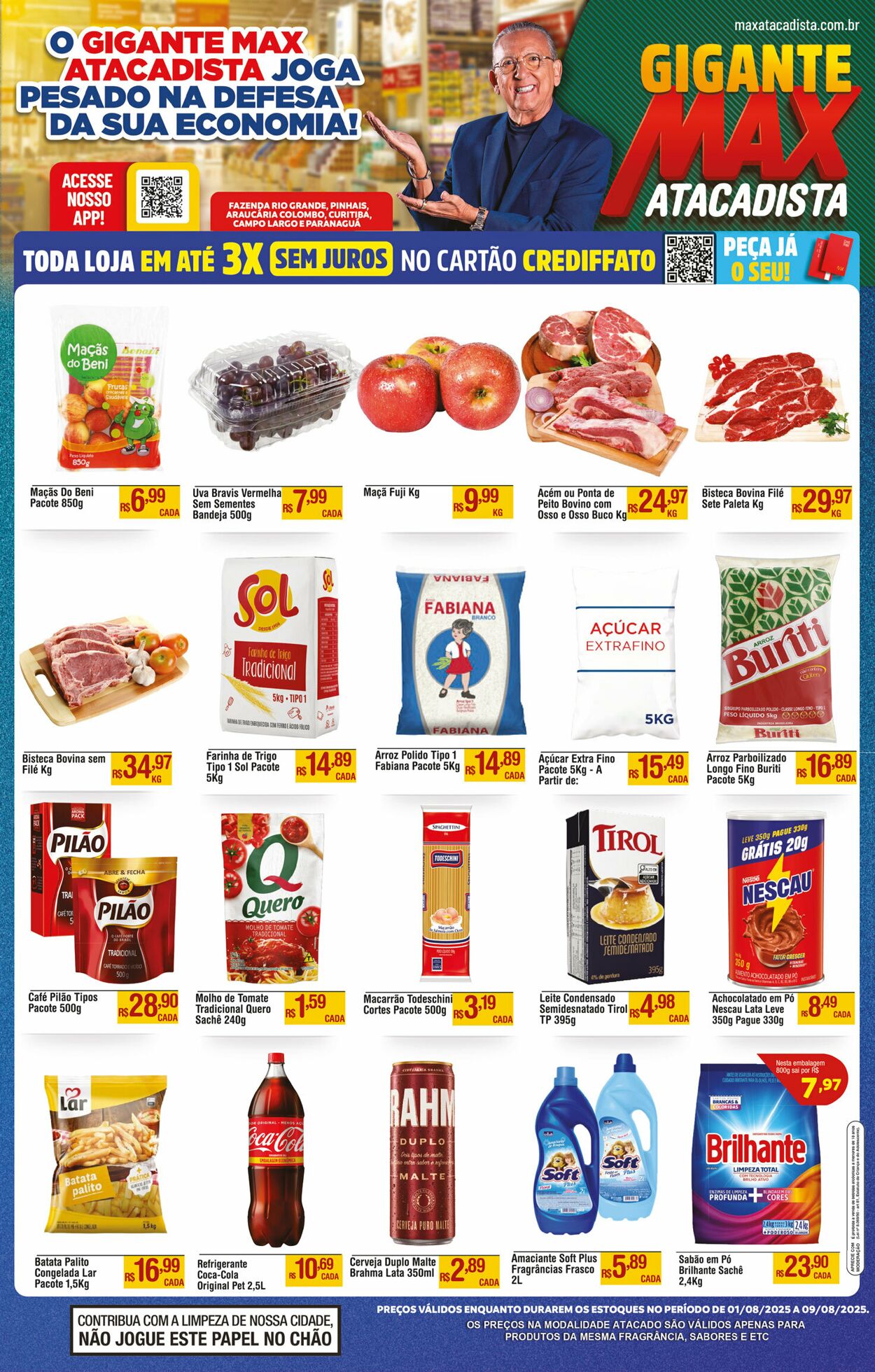Folheto Max Atacadista 04.08.2025 - 09.08.2025