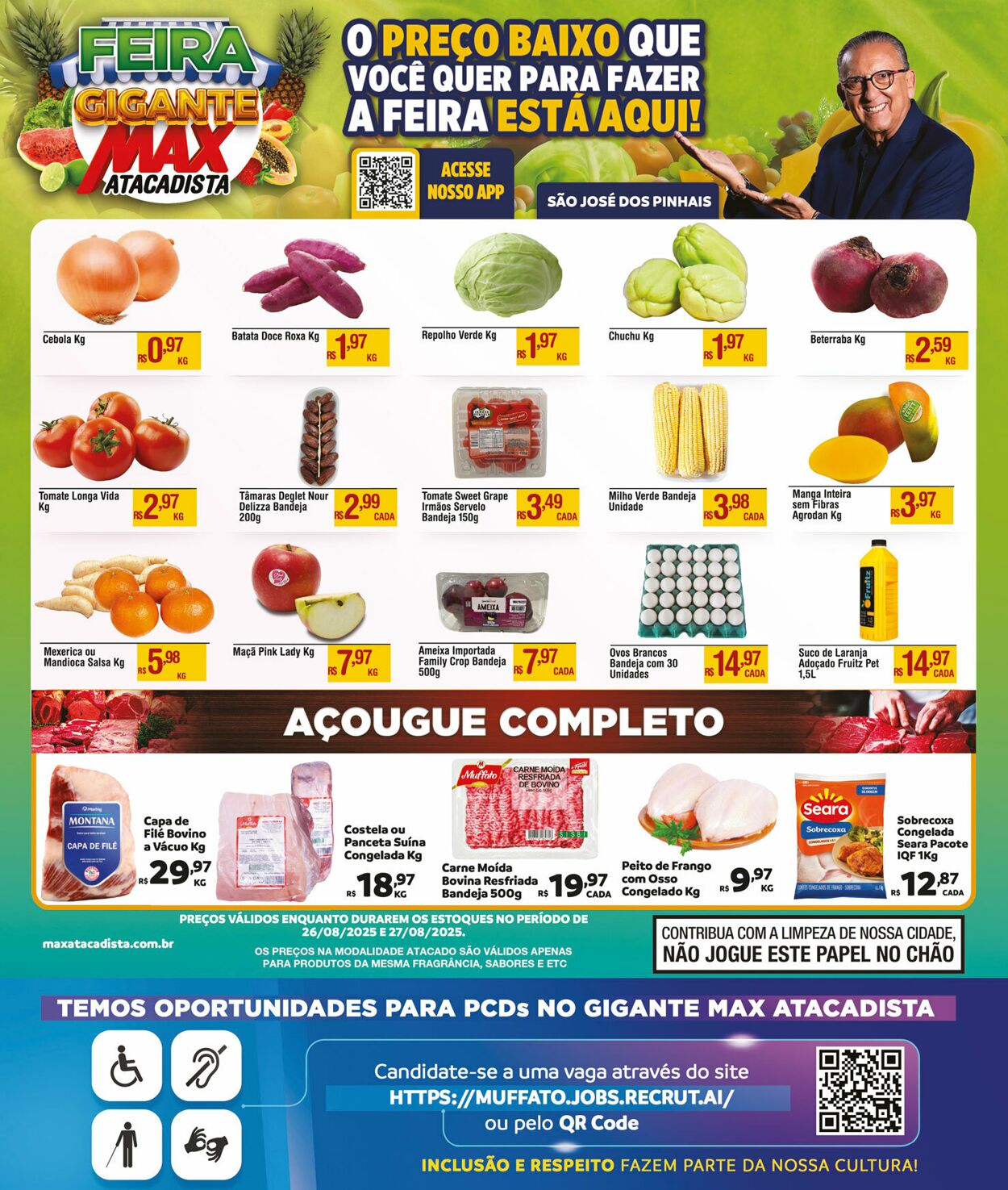 Folheto Max Atacadista 25.08.2025 - 30.08.2025