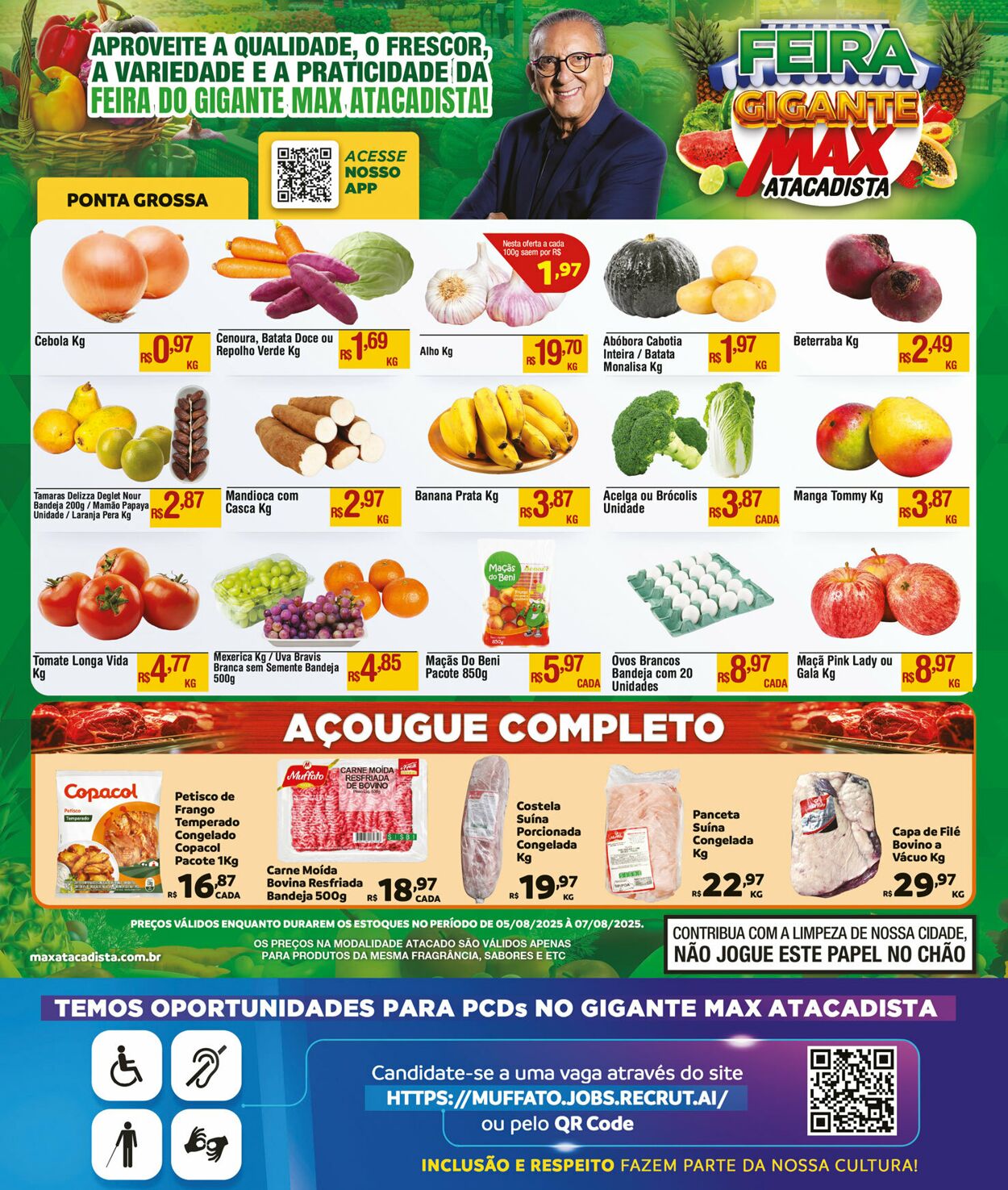 Folheto Max Atacadista 04.08.2025 - 09.08.2025