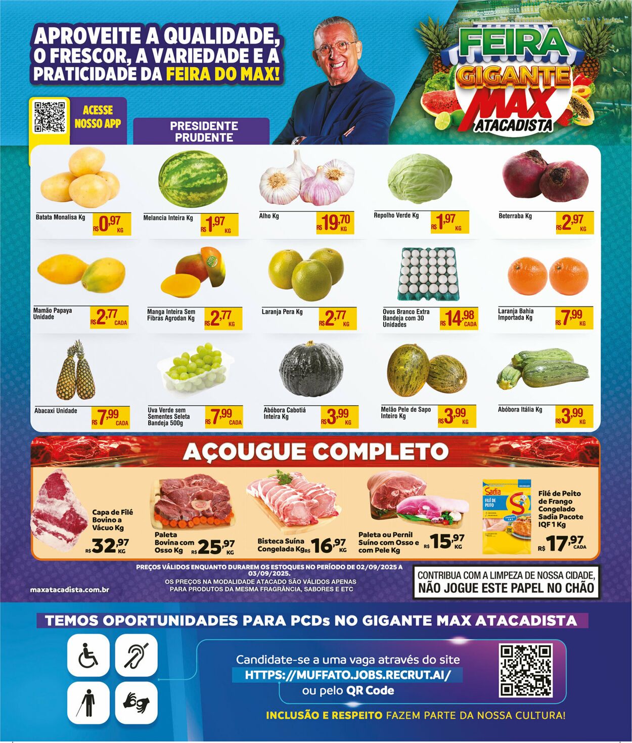 Folheto Max Atacadista 01.09.2025 - 06.09.2025