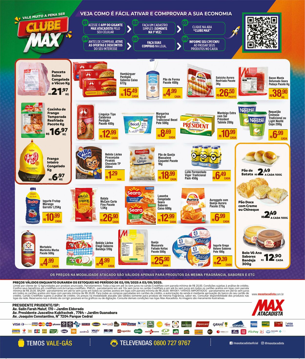 Folheto Max Atacadista 01.09.2025 - 06.09.2025