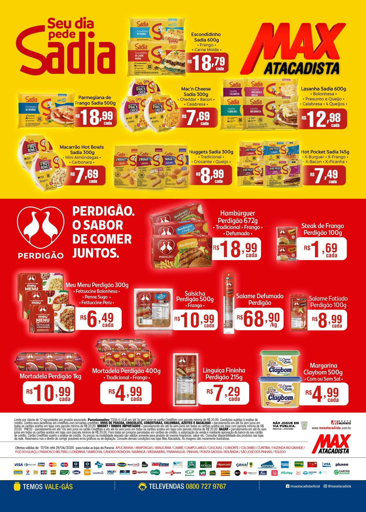 Folheto Max Atacadista 16.06.2025 - 21.06.2025