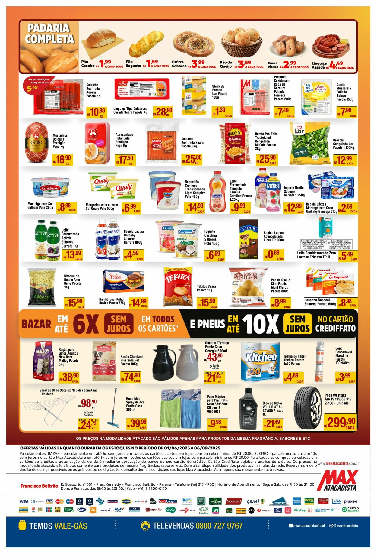 Folheto Max Atacadista 01.09.2025 - 06.09.2025