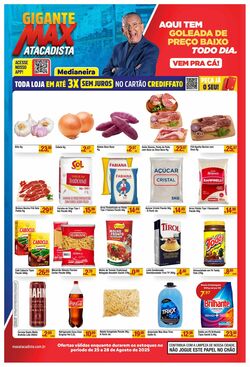 Folheto Max Atacadista 25.08.2025 - 30.08.2025