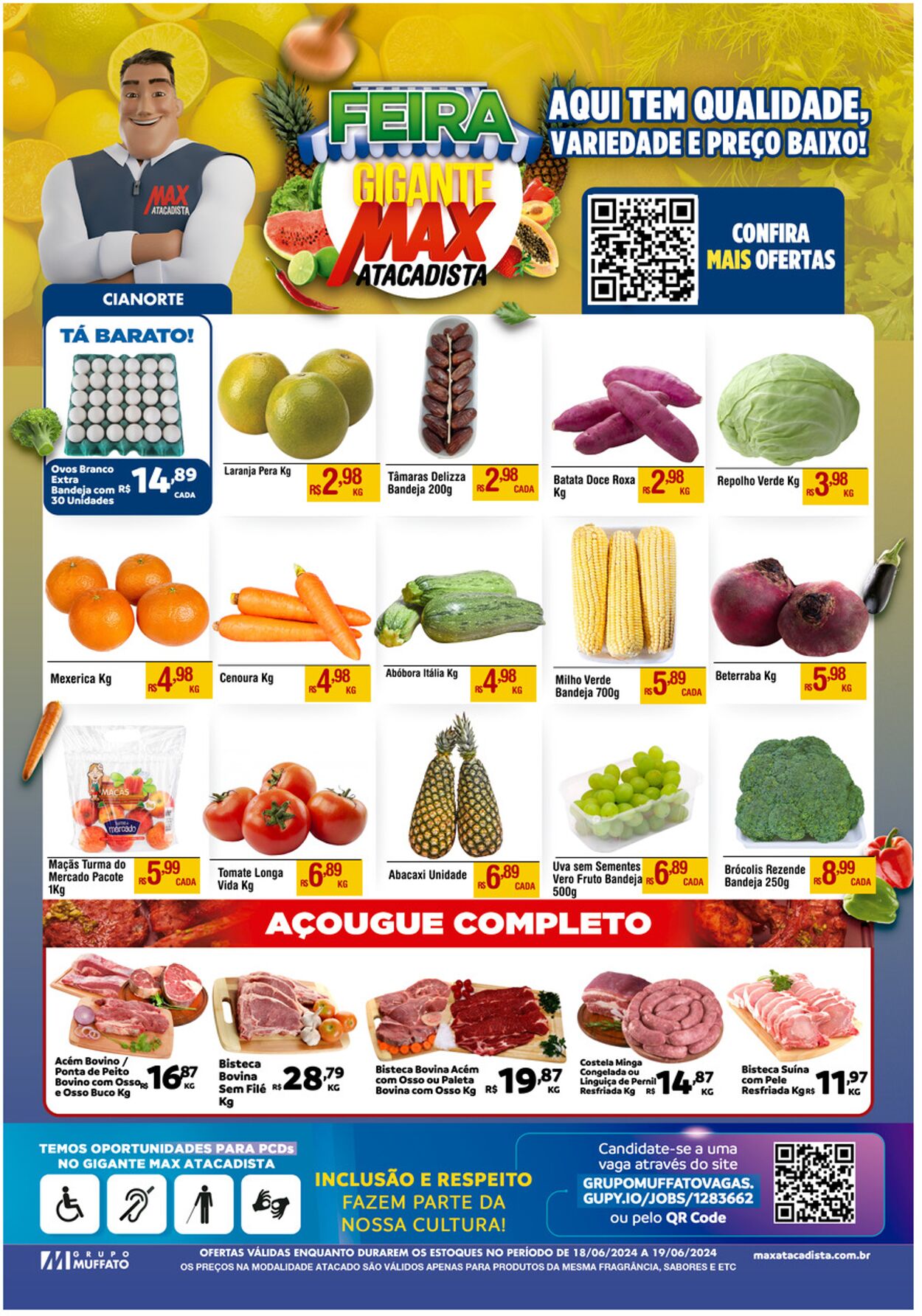 Folheto Max Atacadista 17.06.2024 - 22.06.2024