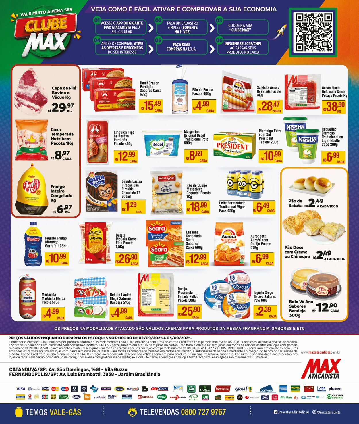 Folheto Max Atacadista 01.09.2025 - 06.09.2025