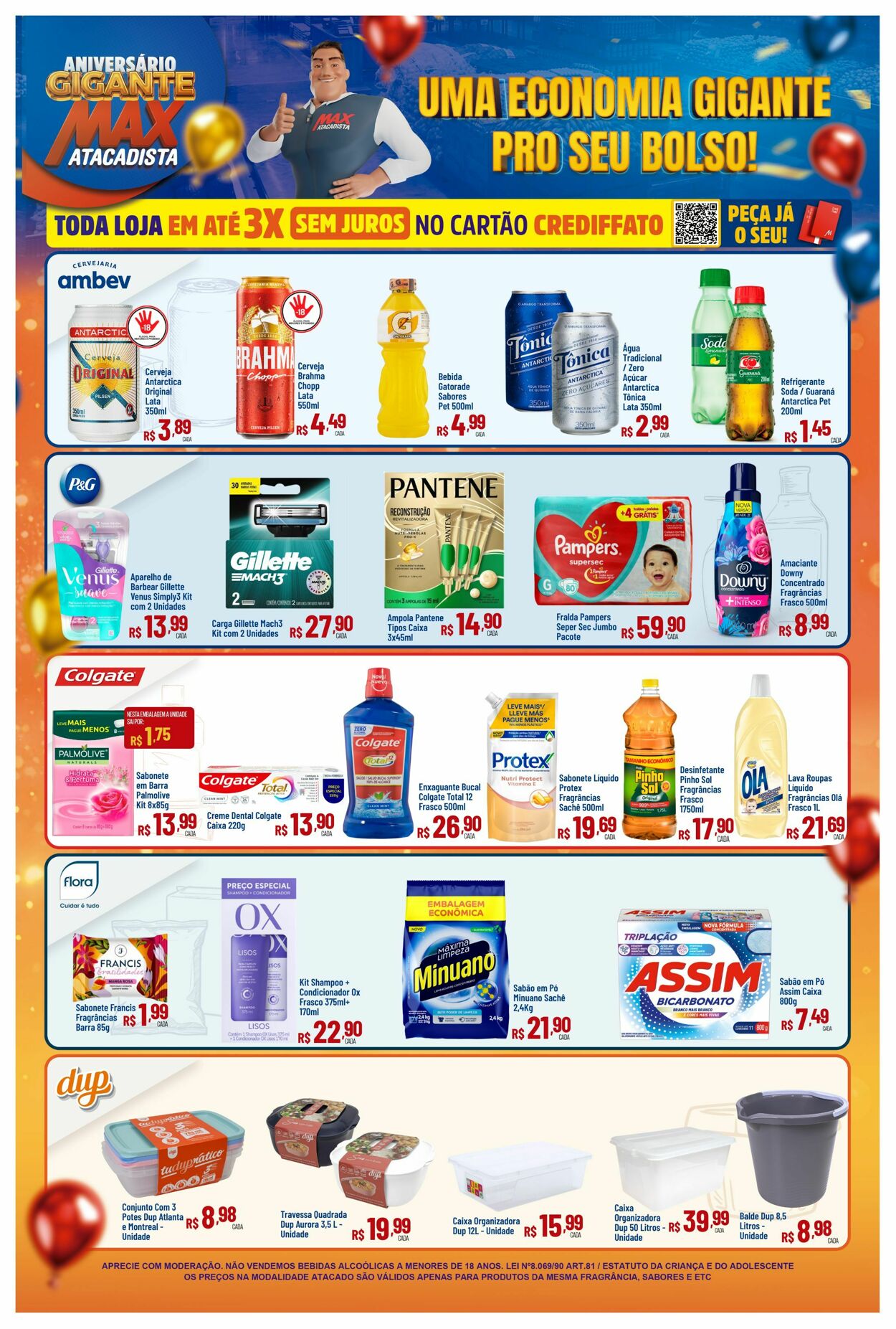 Folheto Max Atacadista 20.10.2025 - 25.10.2025