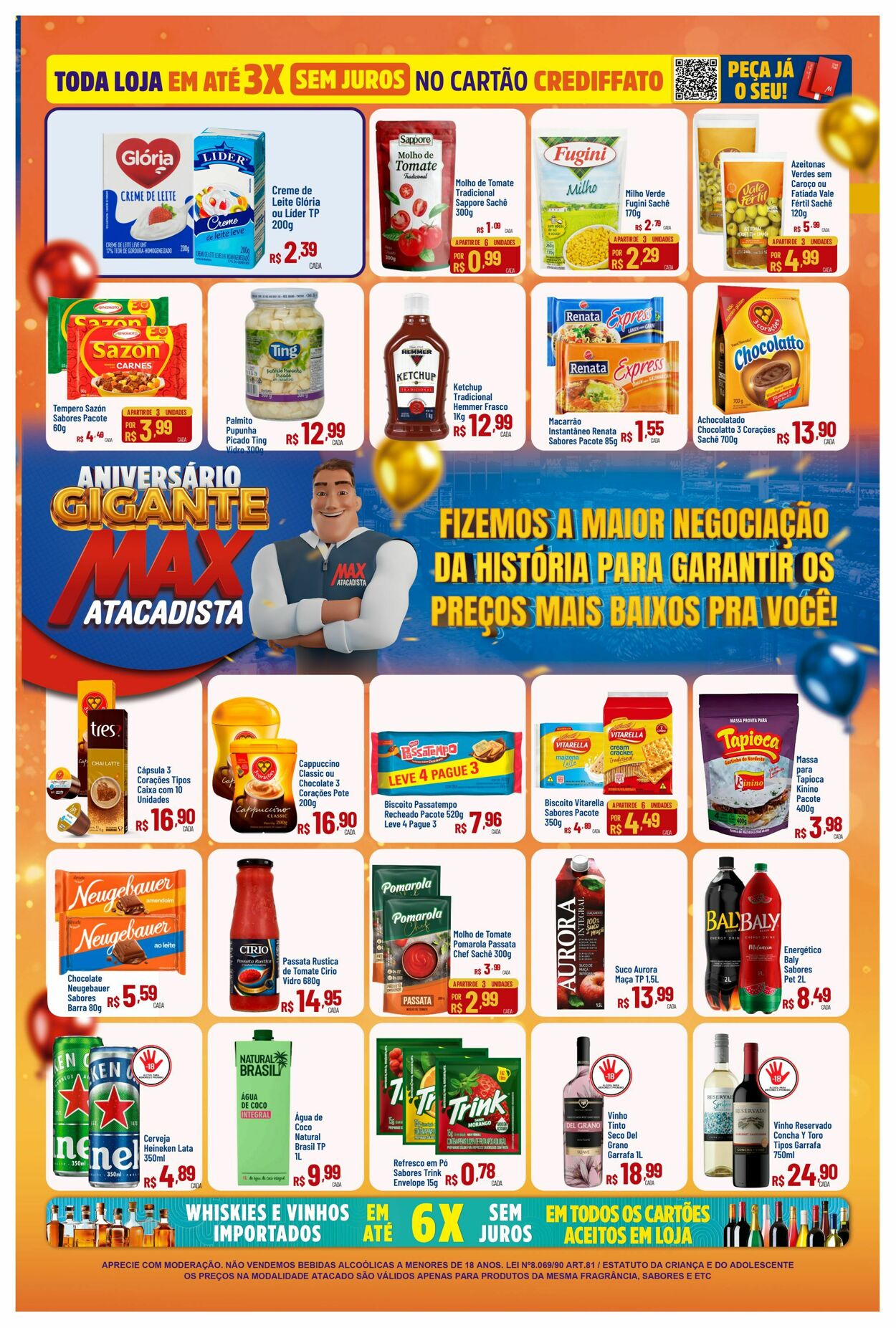 Folheto Max Atacadista 20.10.2025 - 25.10.2025