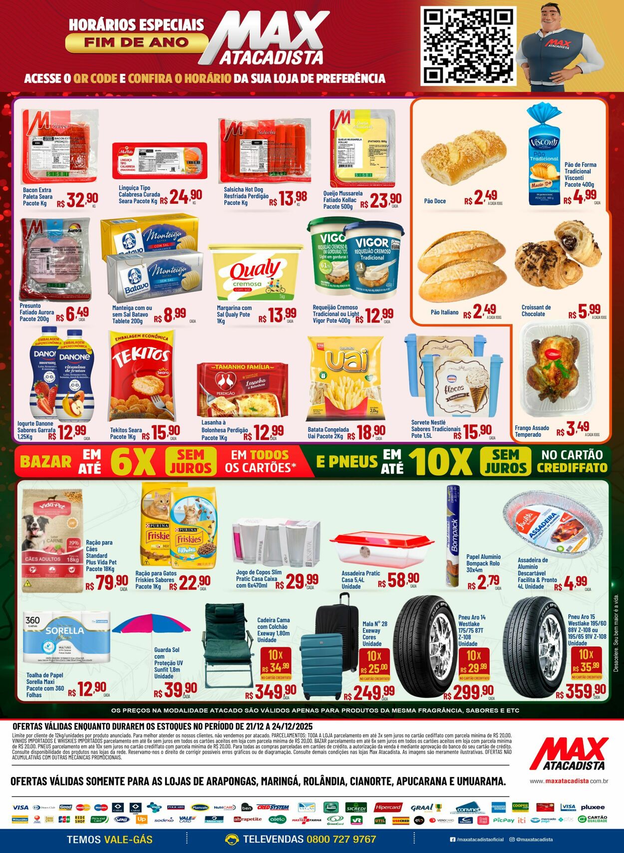 Folheto Max Atacadista 22.12.2025 - 27.12.2025