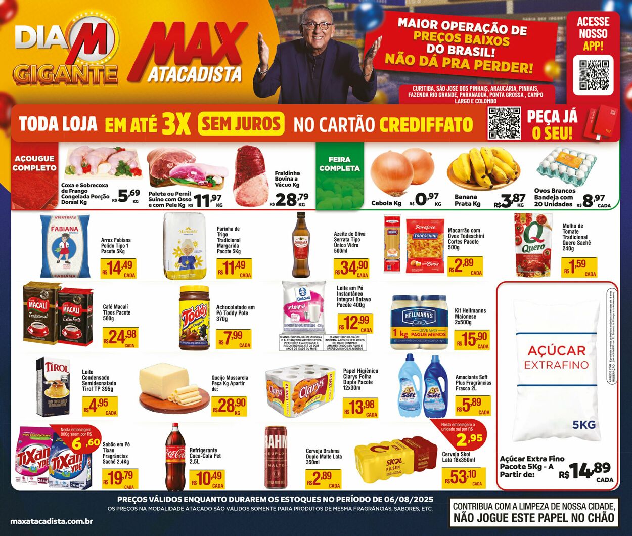 Folheto Max Atacadista 04.08.2025 - 09.08.2025