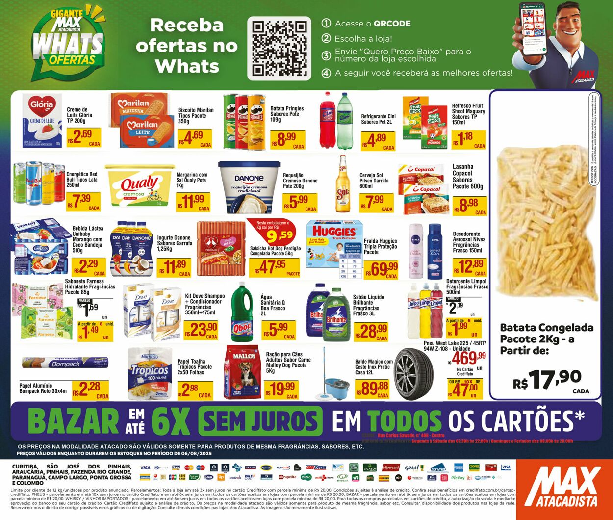Folheto Max Atacadista 04.08.2025 - 09.08.2025