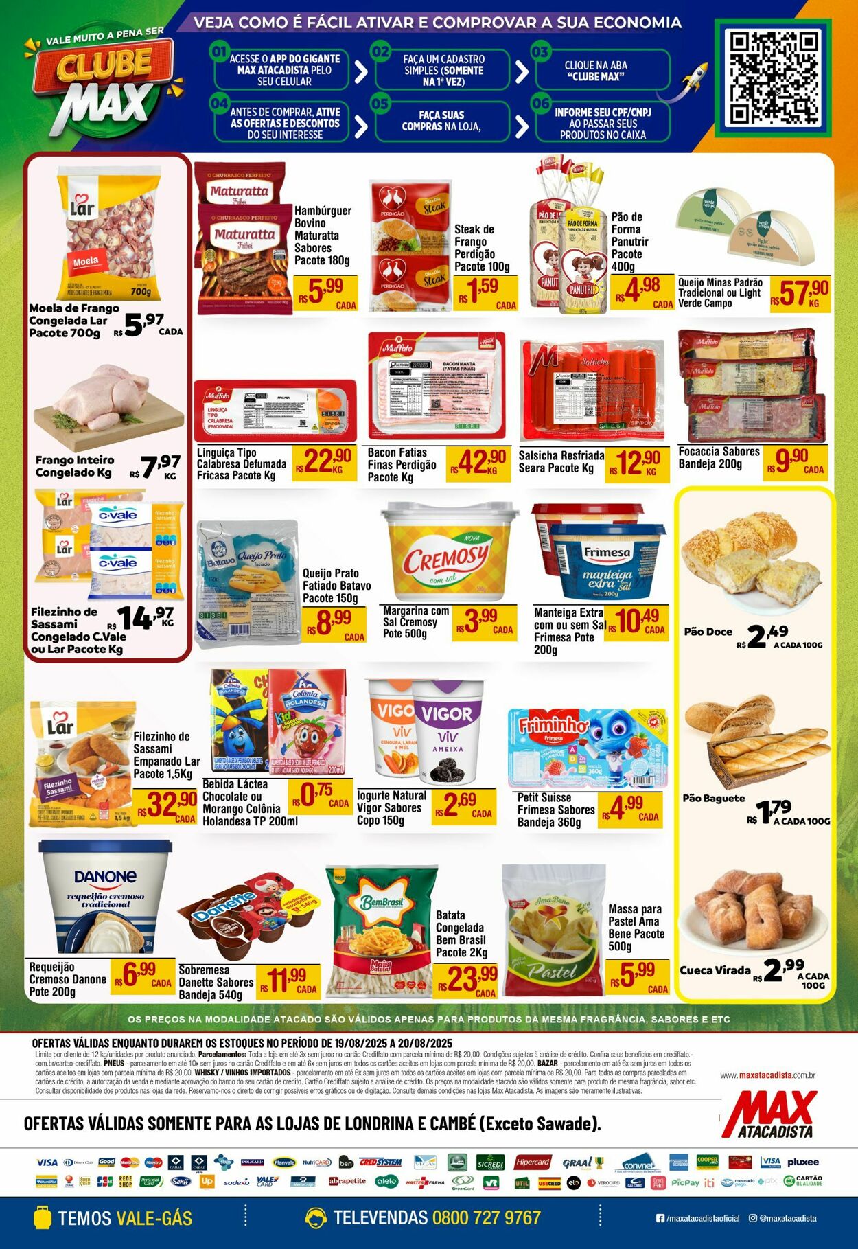 Folheto Max Atacadista 18.08.2025 - 23.08.2025