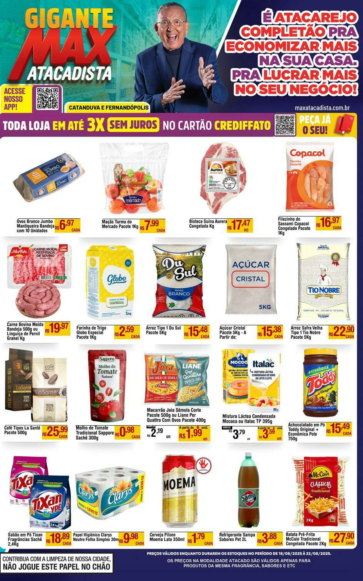 Folheto Max Atacadista 18.08.2025 - 23.08.2025