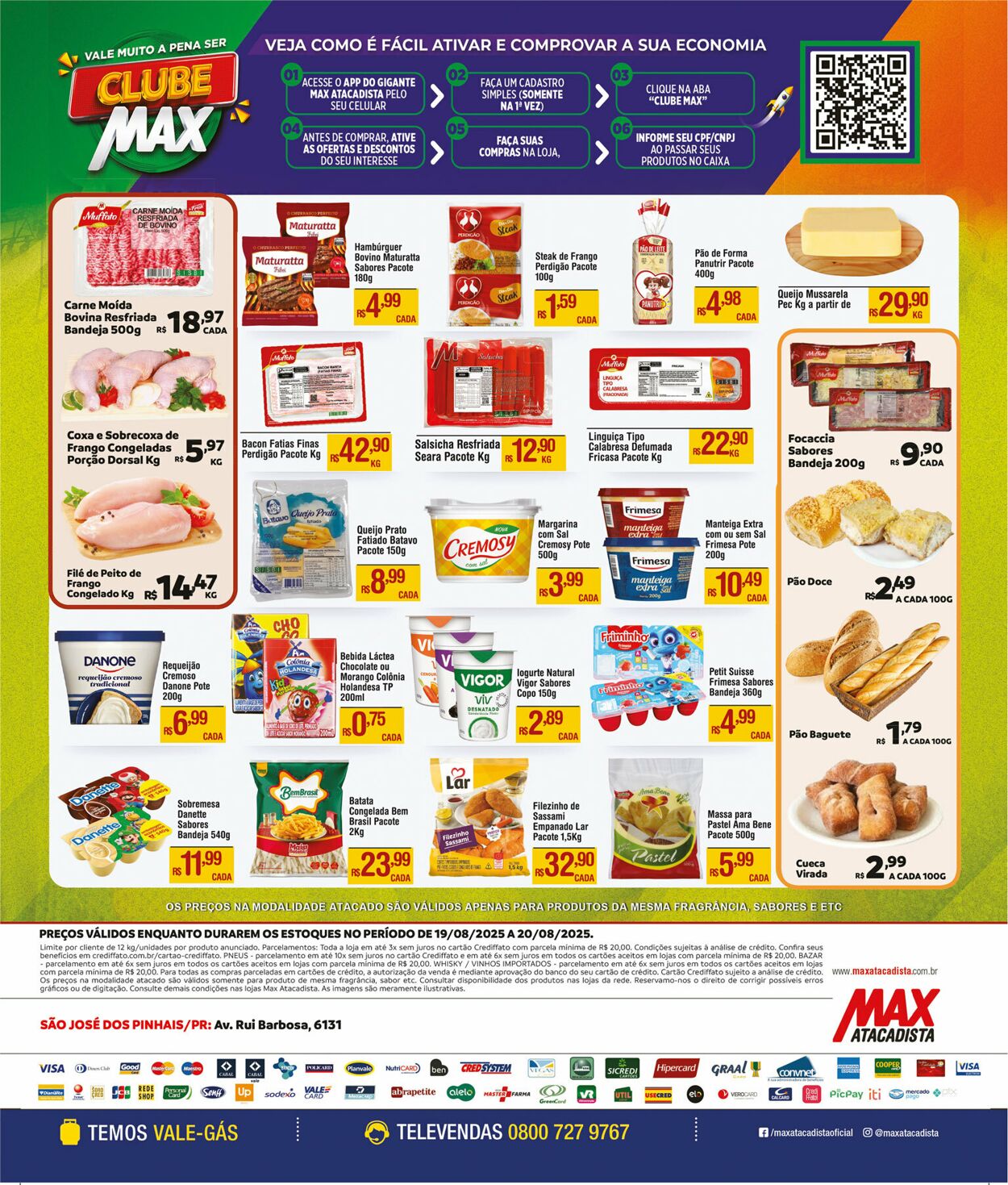 Folheto Max Atacadista 18.08.2025 - 23.08.2025