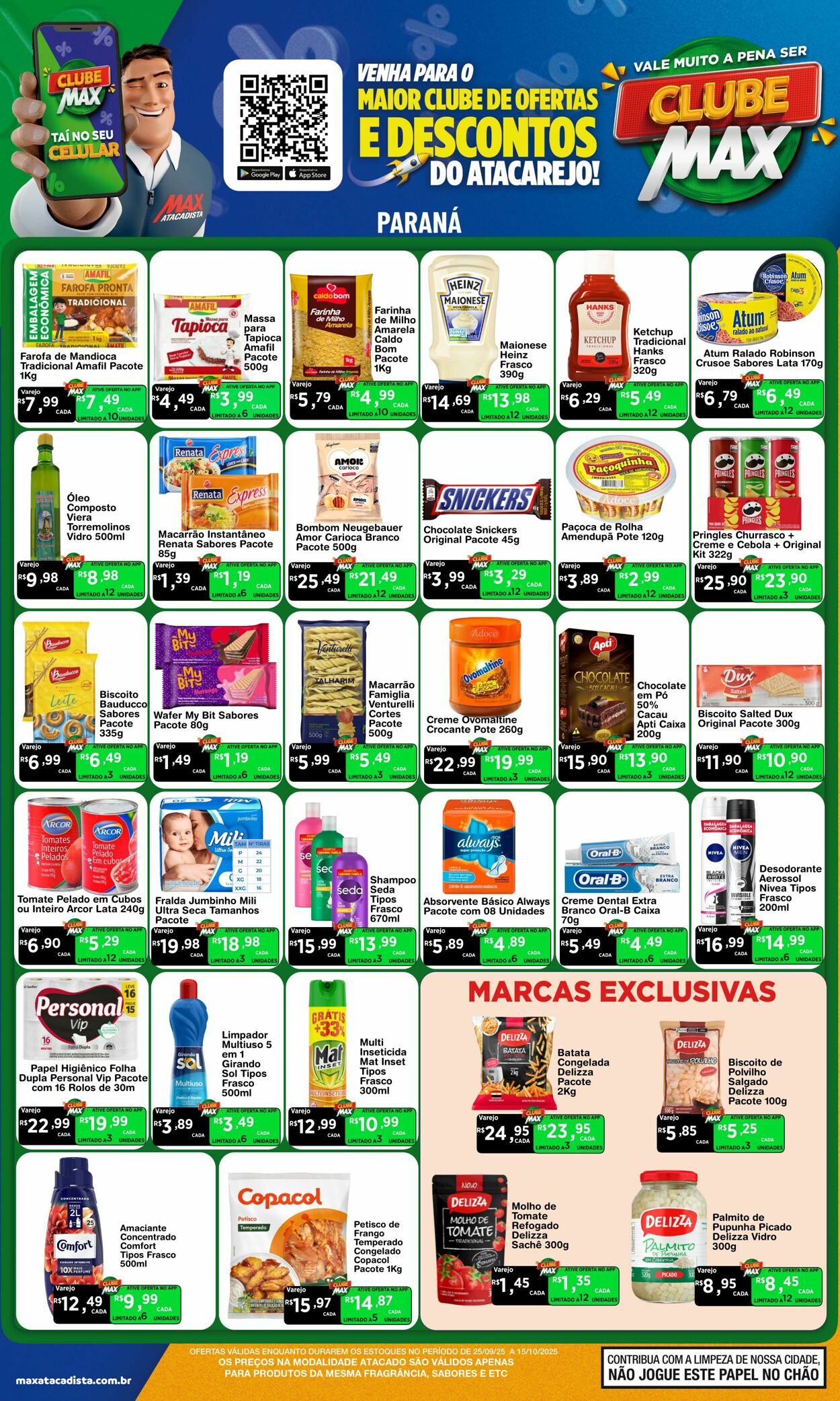 Folheto Max Atacadista 22.09.2025 - 27.09.2025