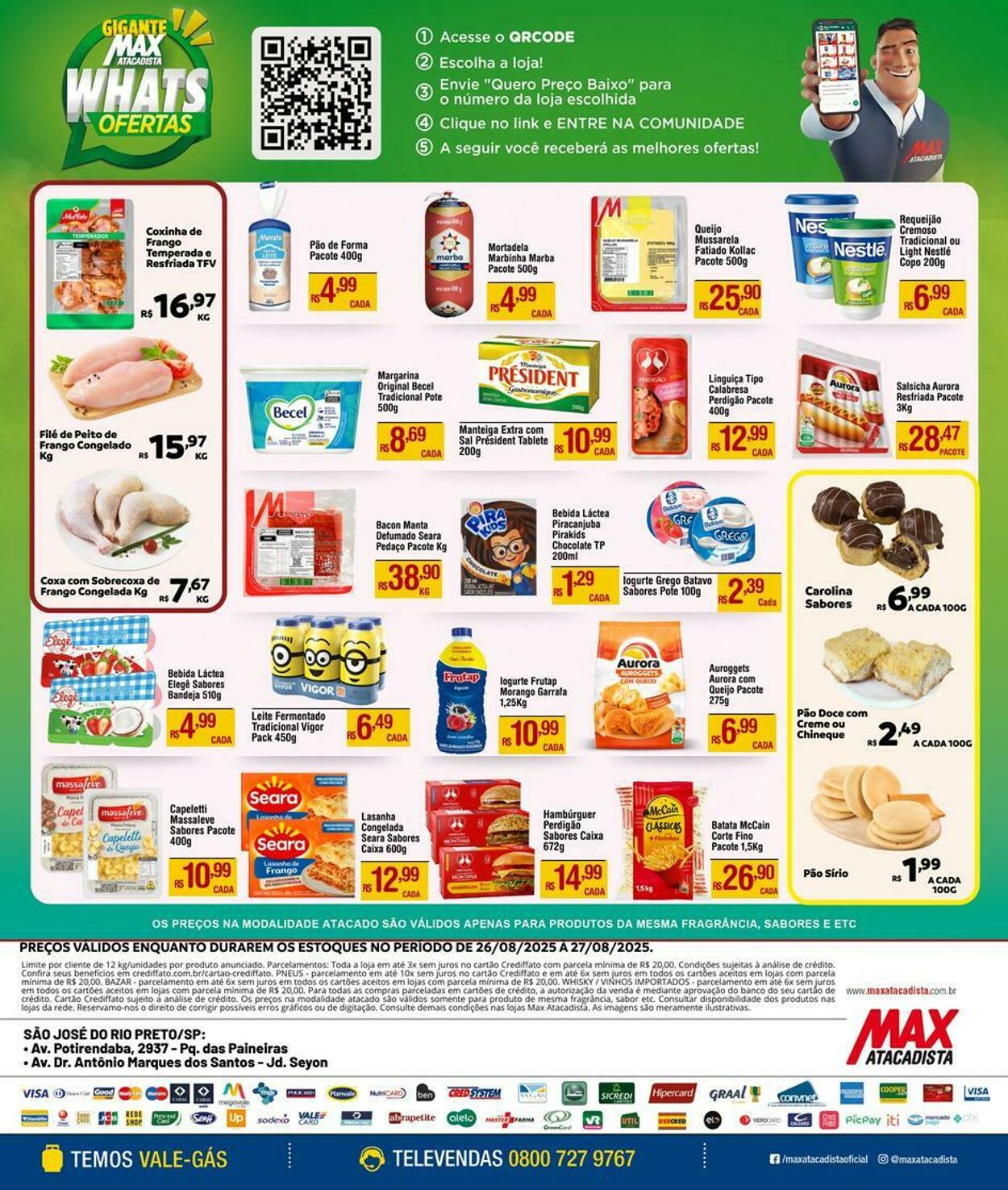 Folheto Max Atacadista 25.08.2025 - 30.08.2025