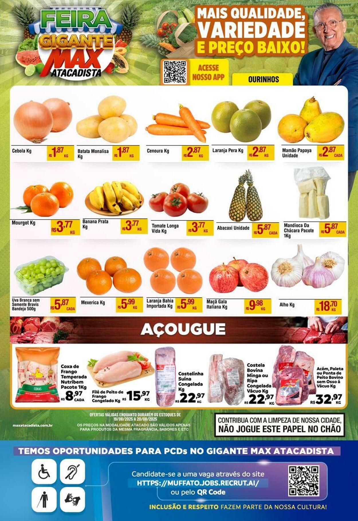 Folheto Max Atacadista 18.08.2025 - 23.08.2025