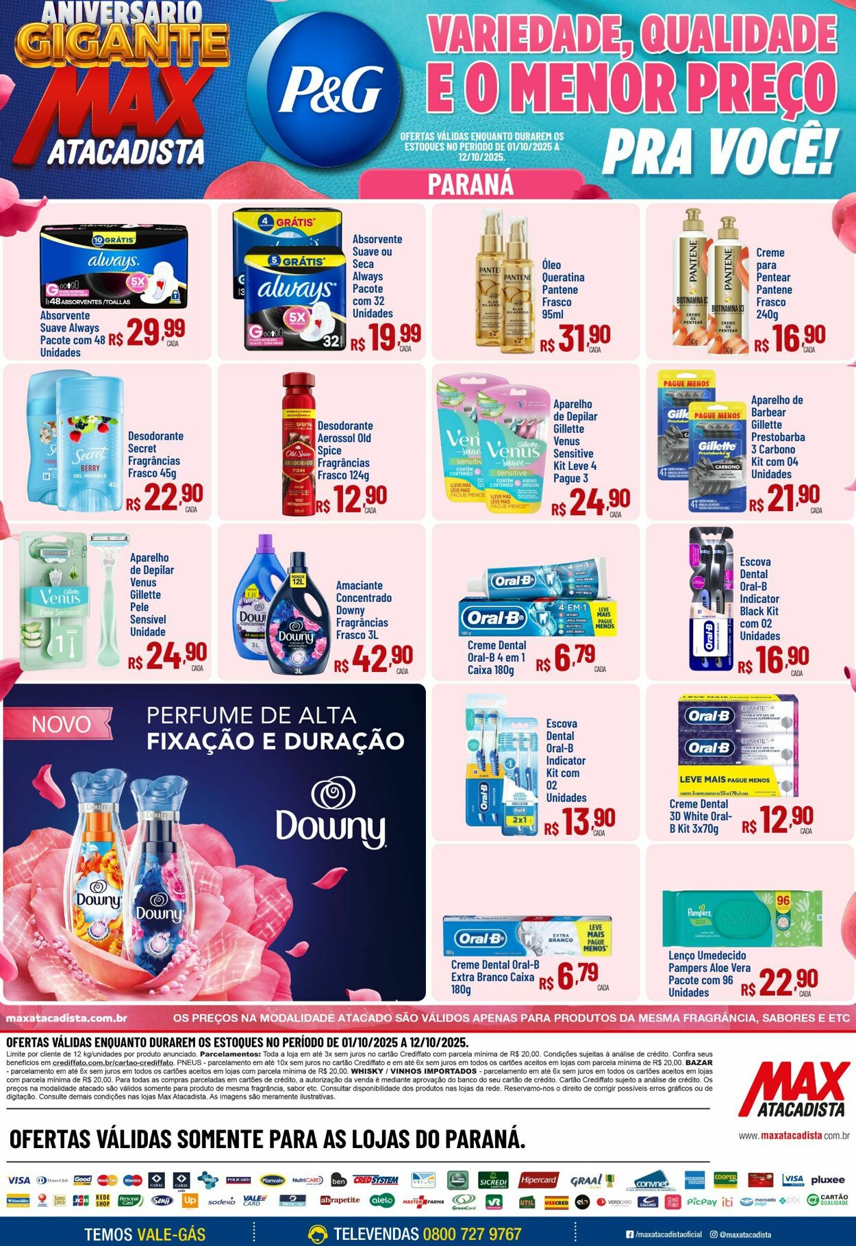 Folheto Max Atacadista 29.09.2025 - 04.10.2025