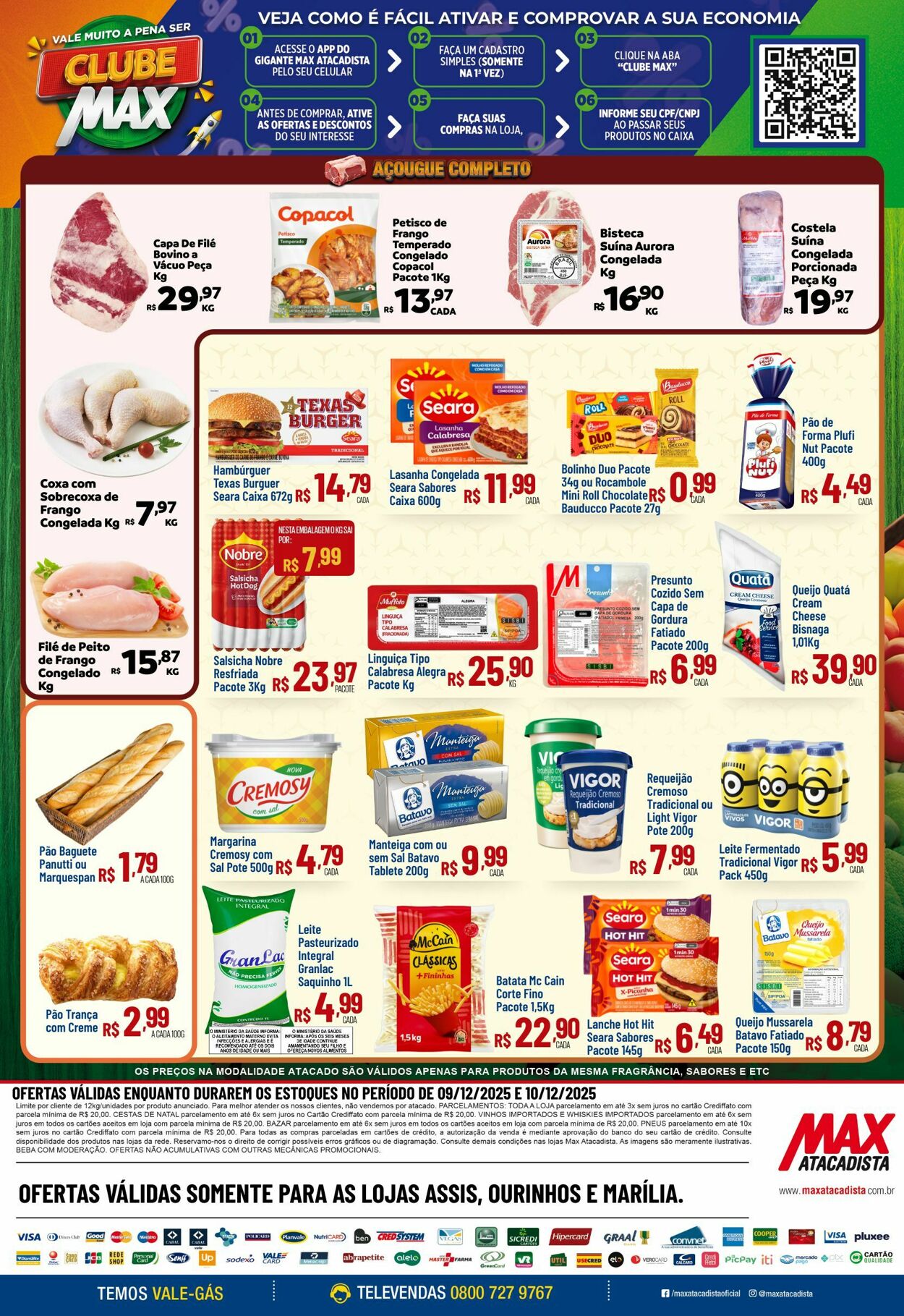 Folheto Max Atacadista 08.12.2025 - 13.12.2025